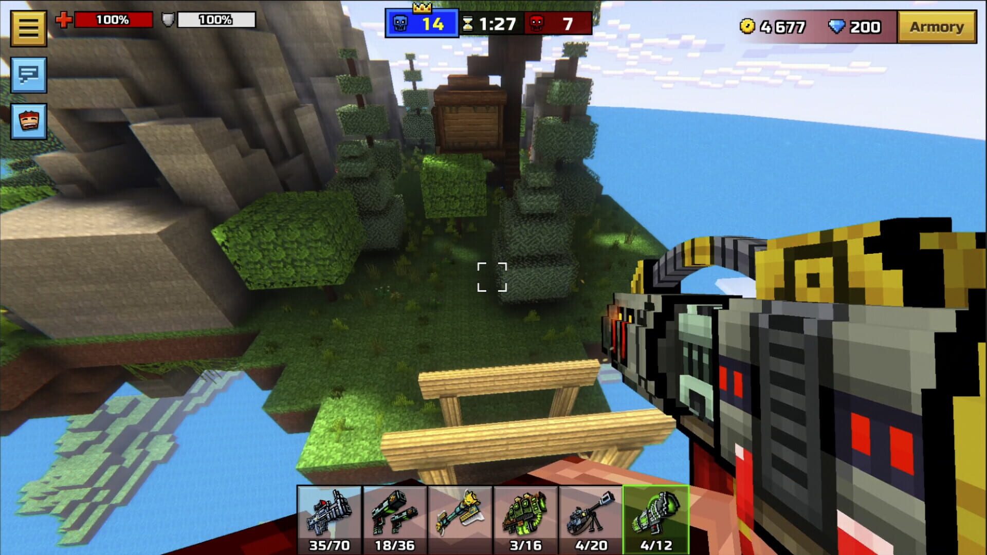 Pixel Gun 3D: Wastelands Set - Screenshot