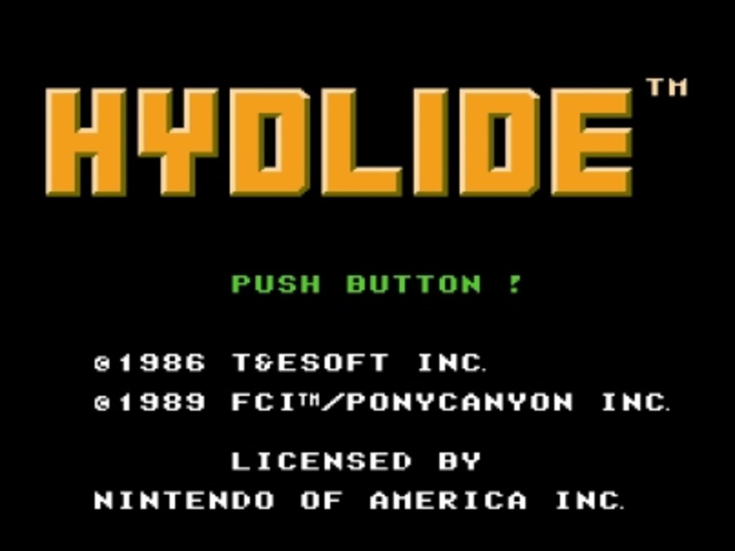 Hydlide