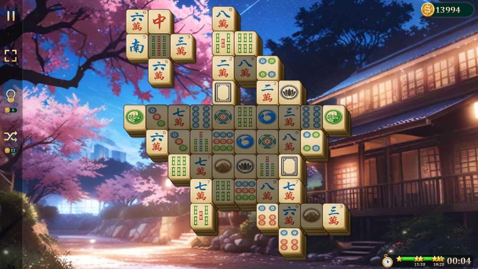 Shanghai Mahjong Solitaire Premium II