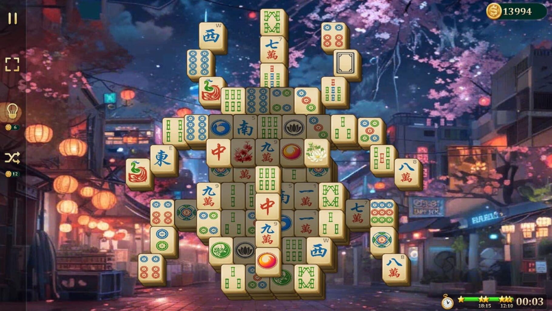 Shanghai Mahjong Solitaire Premium II