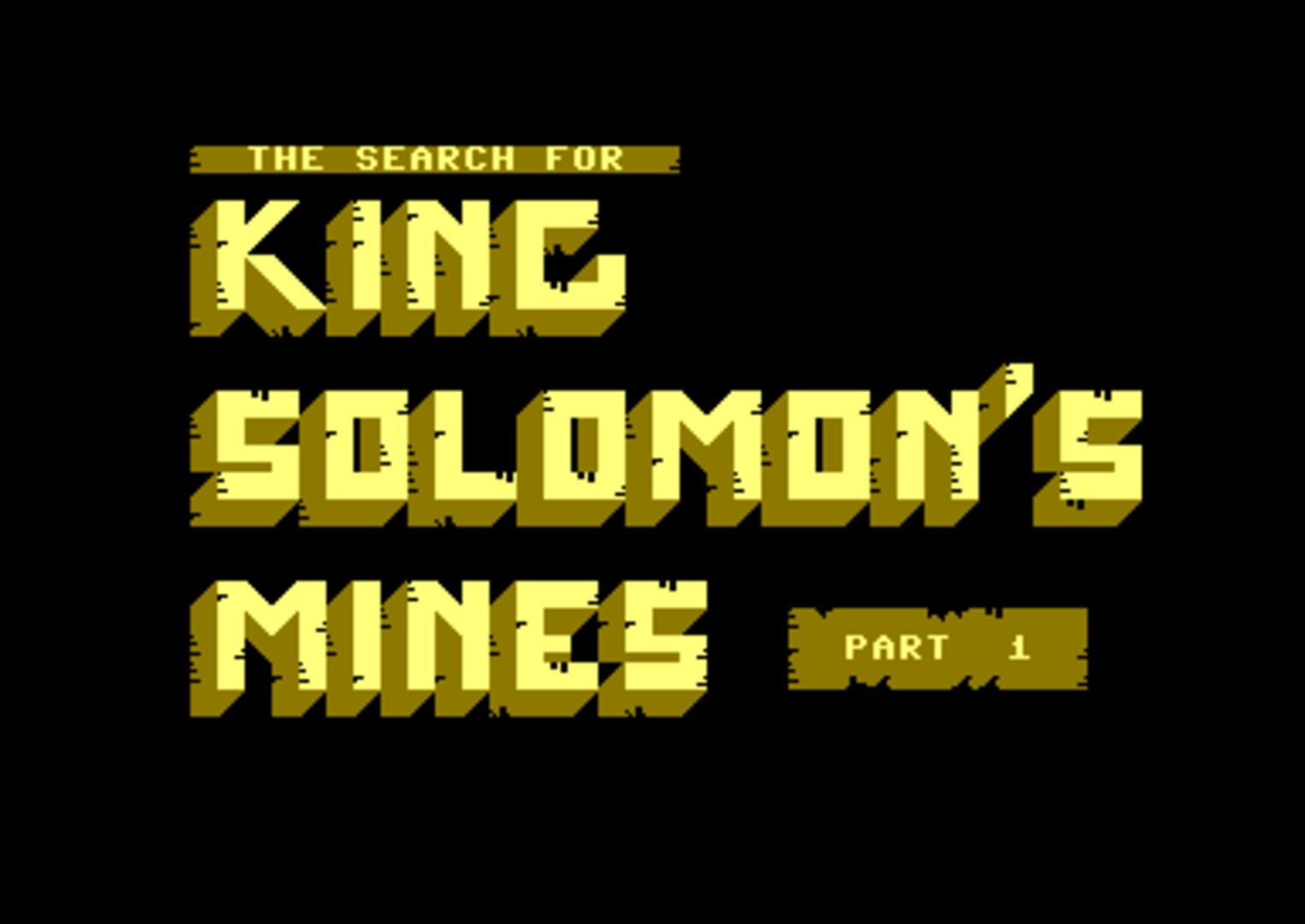 King Solomon's Mines