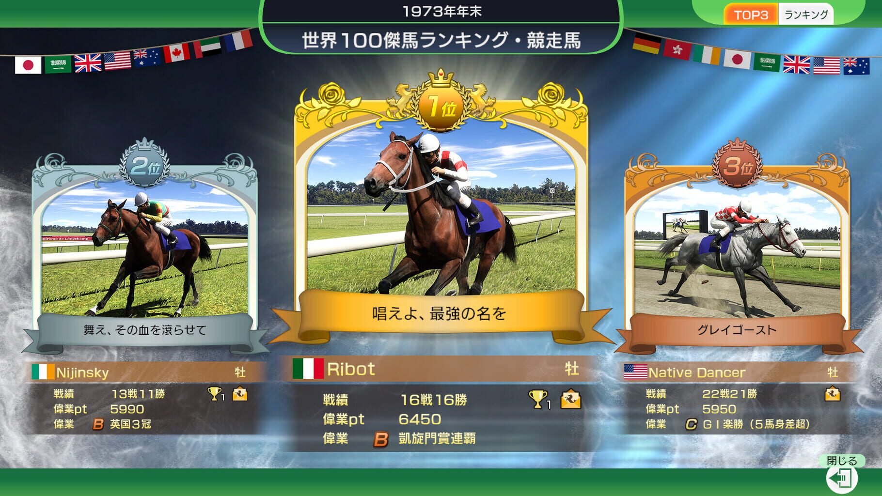 Winning Post 10 2025 screenshot