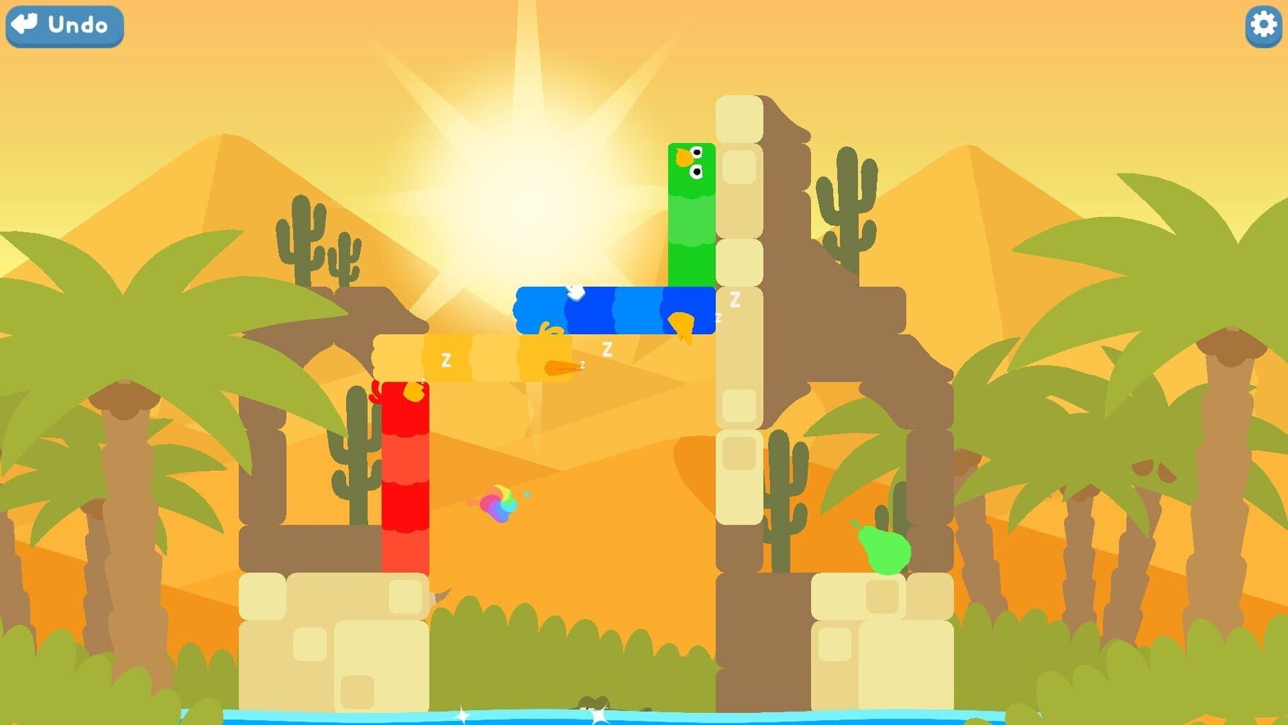 Snakebird Primer screenshot