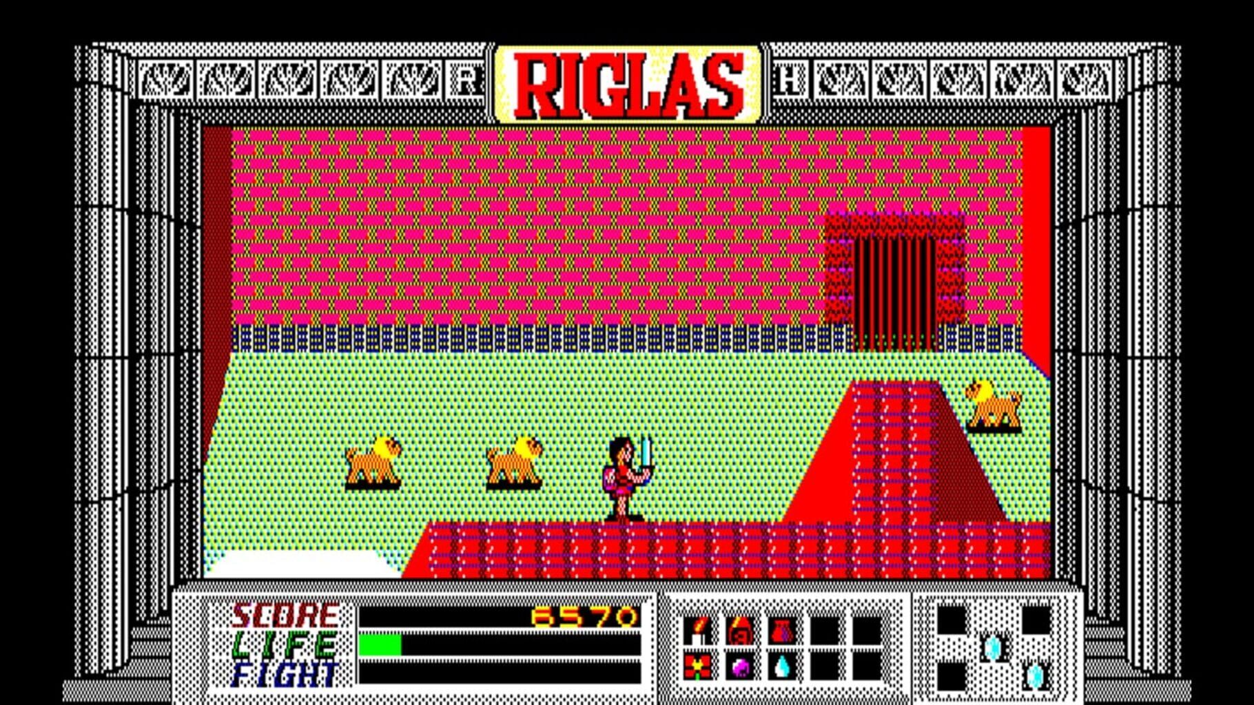 Eggconsole Riglas PC-8801 screenshot