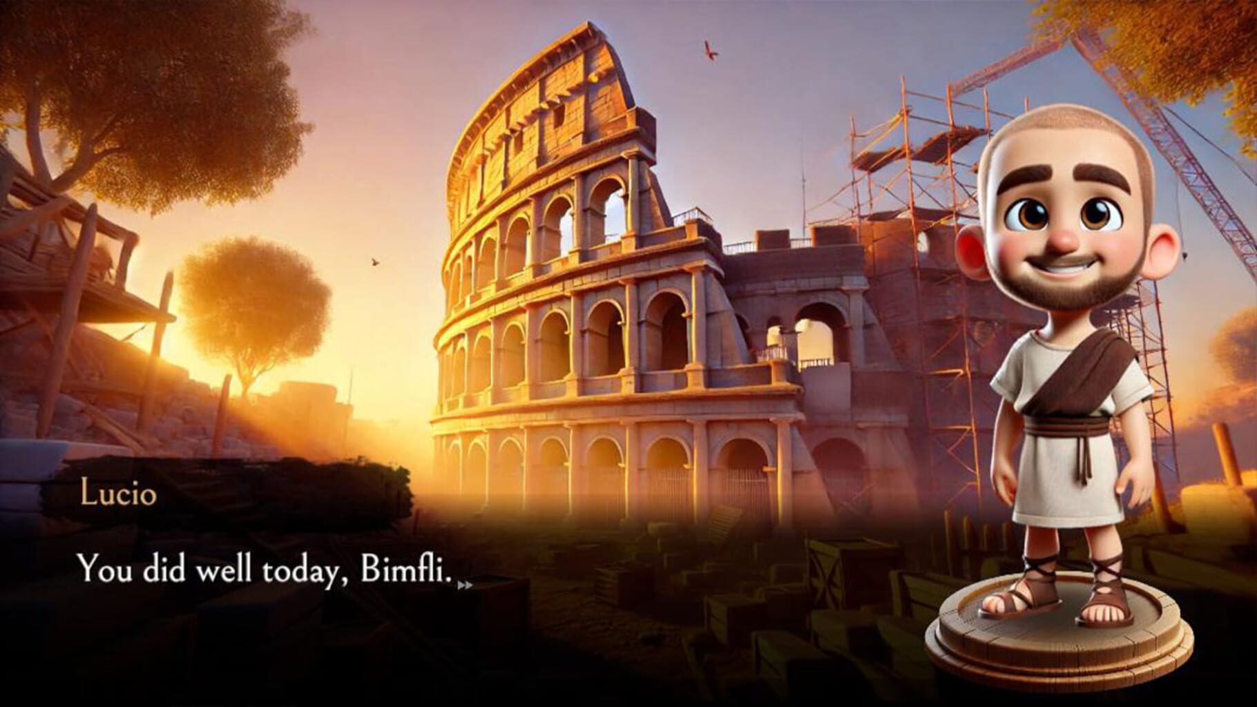 Bimfli & His Time Travels: Rome