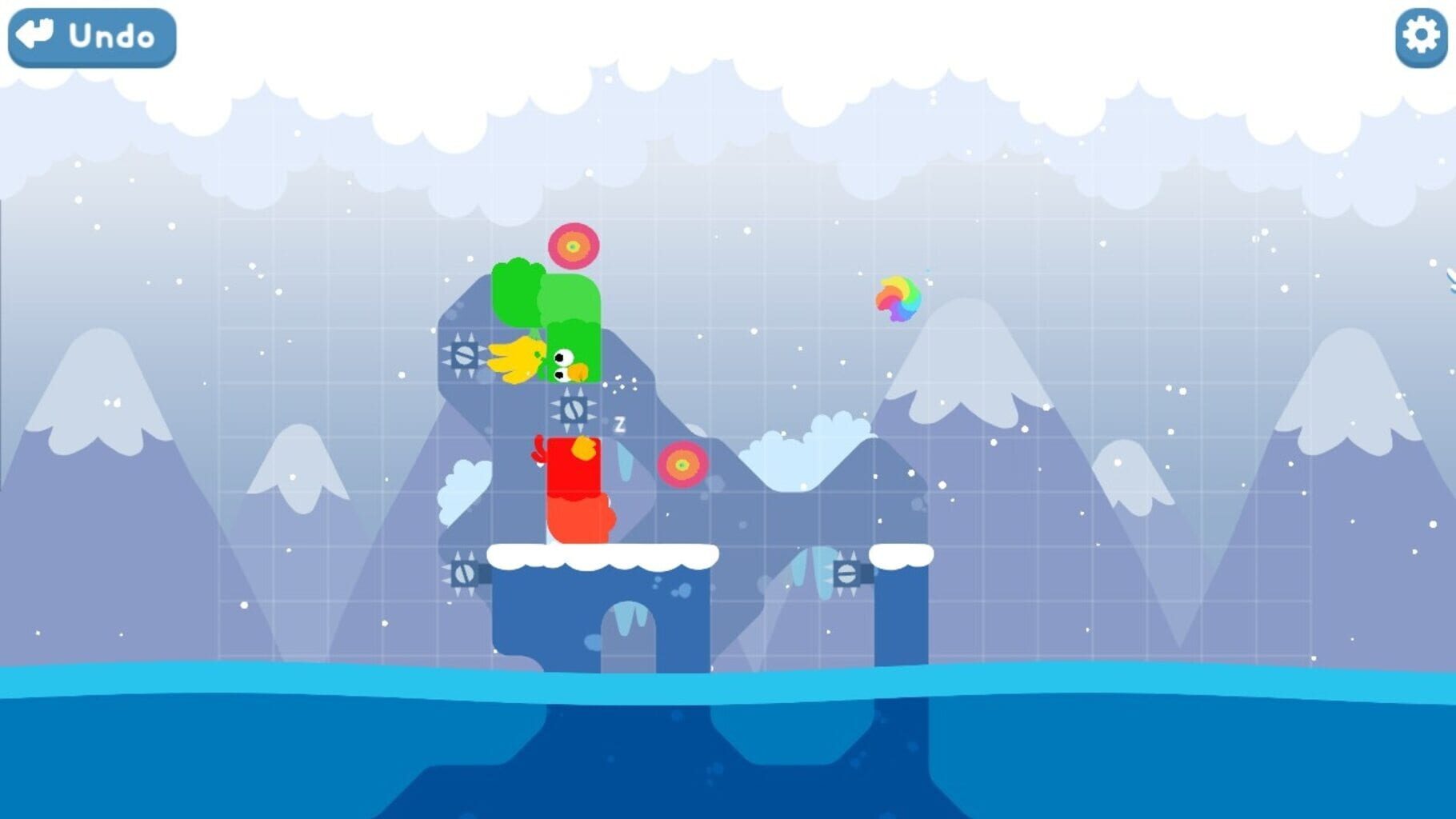 Snakebird screenshot