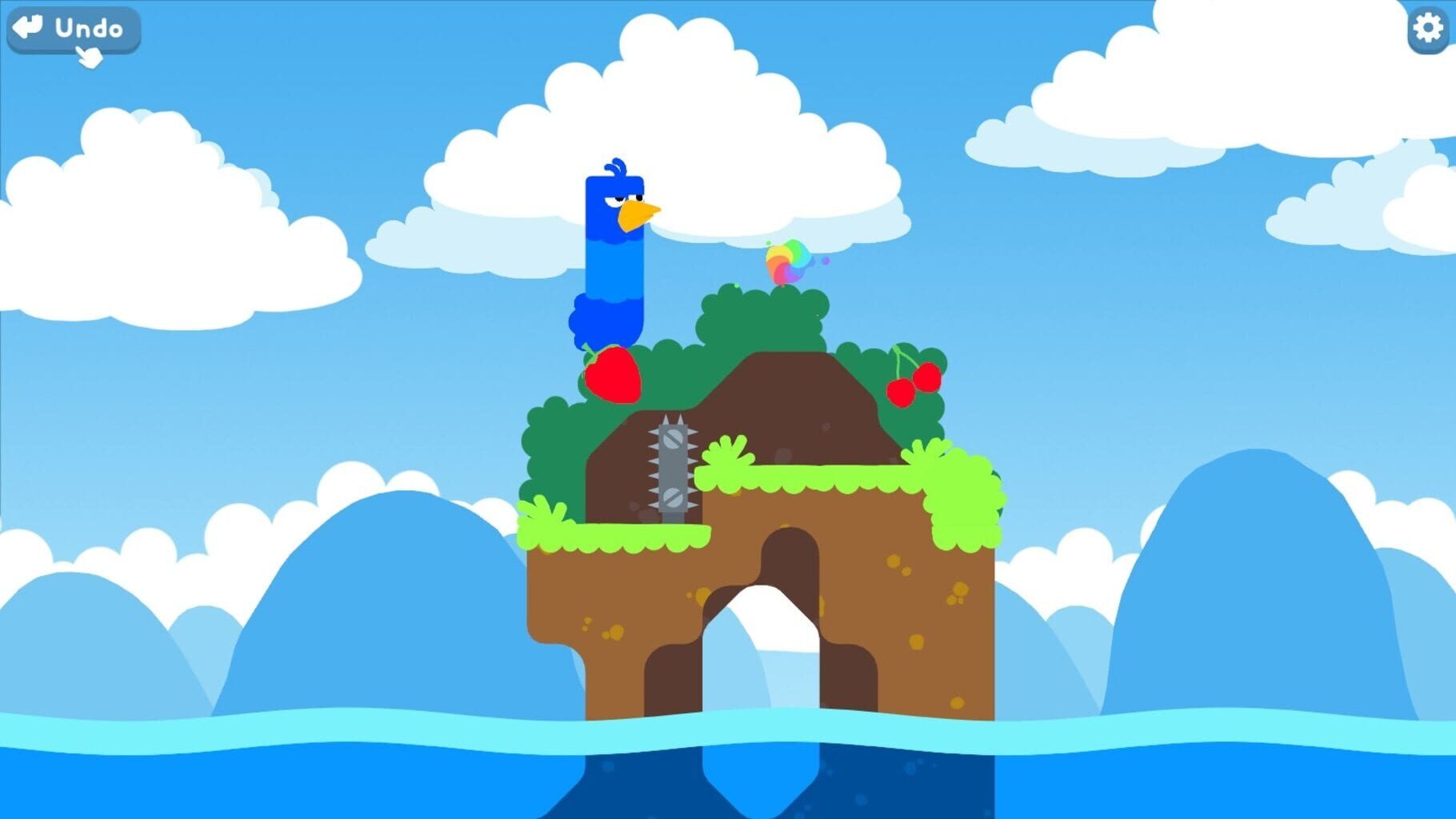 Snakebird screenshot