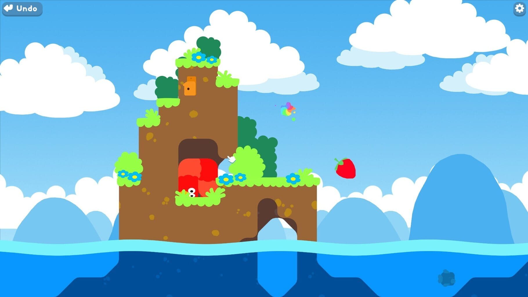 Snakebird screenshot