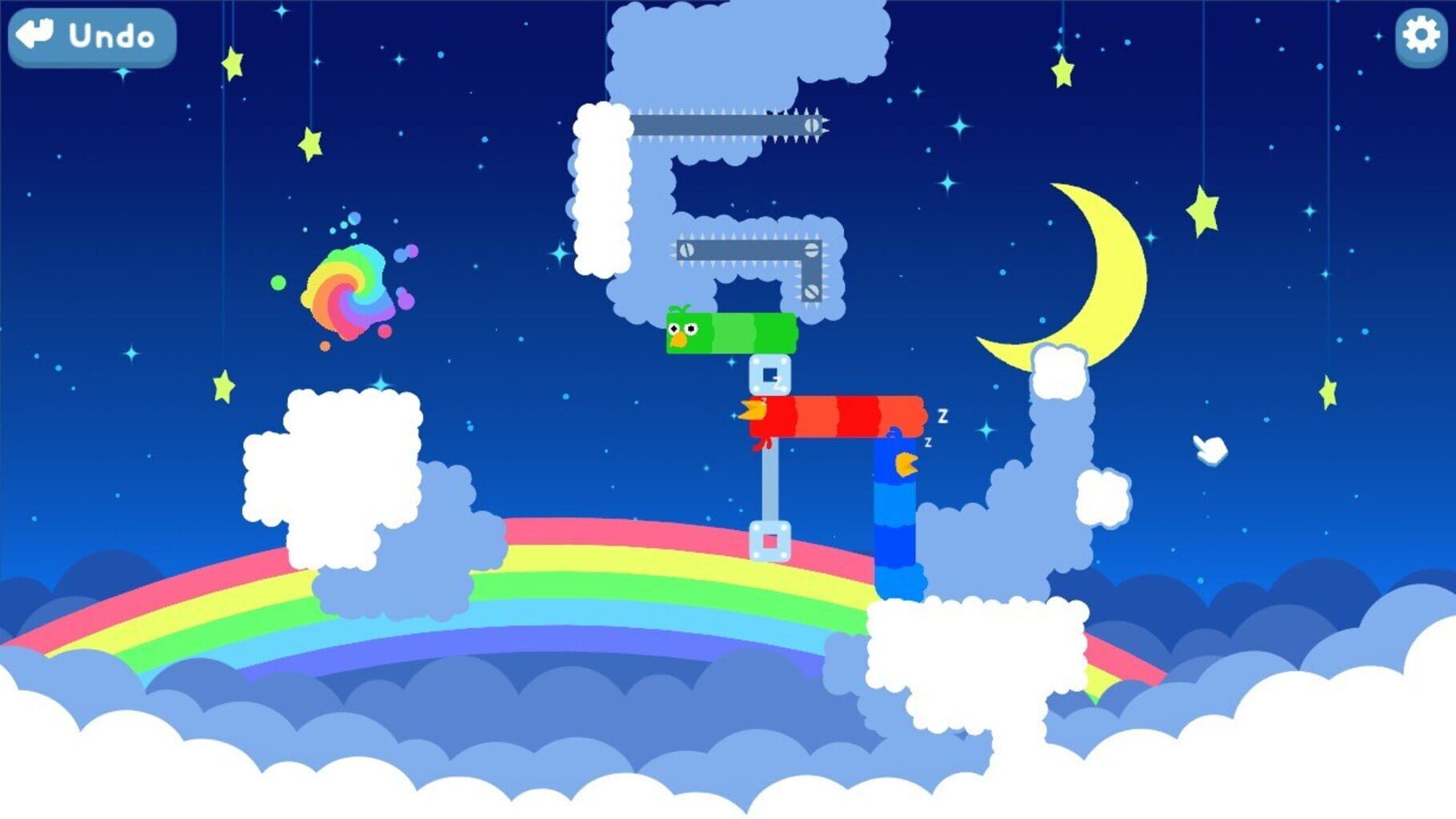 Snakebird screenshot