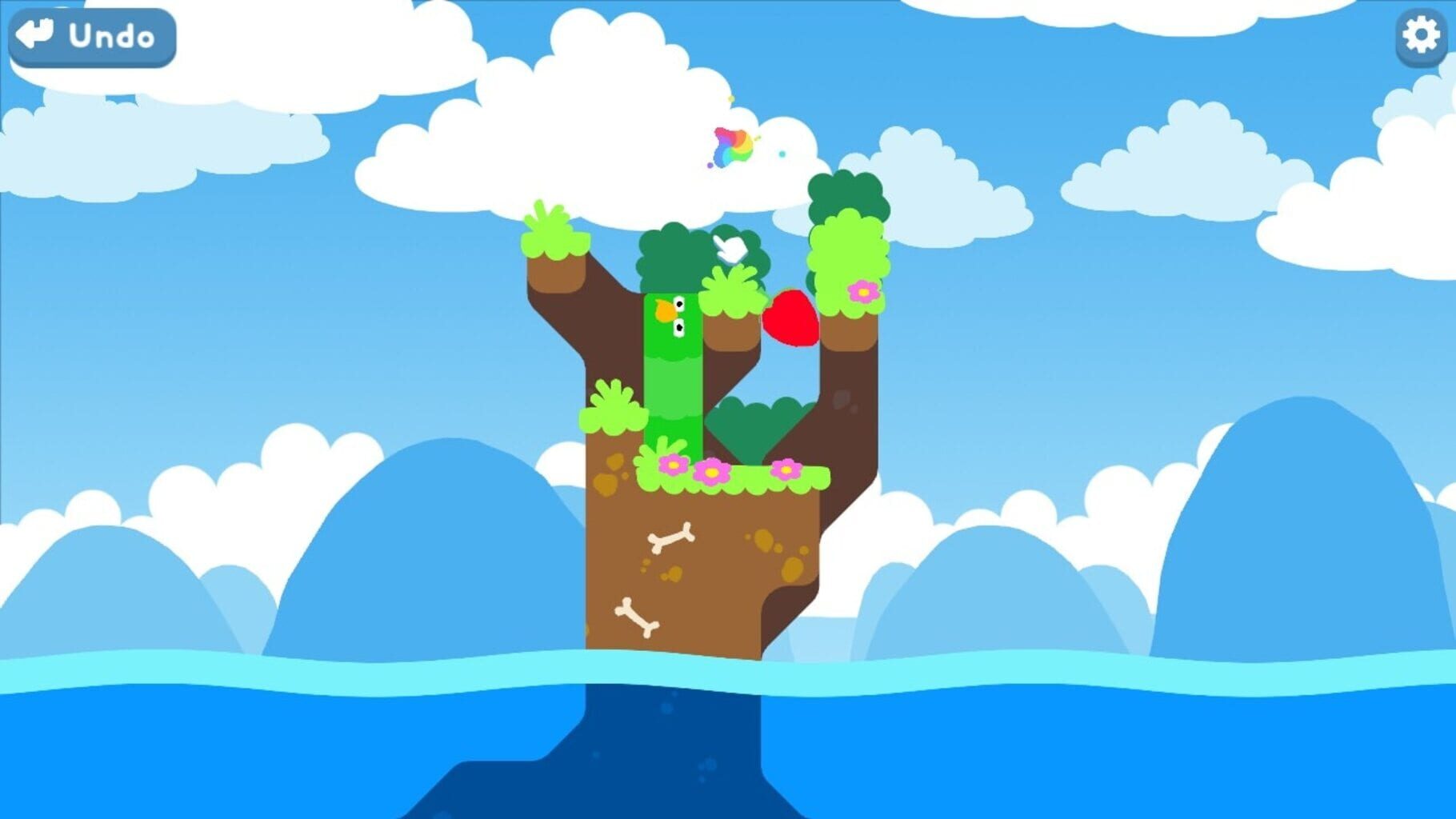 Snakebird screenshot