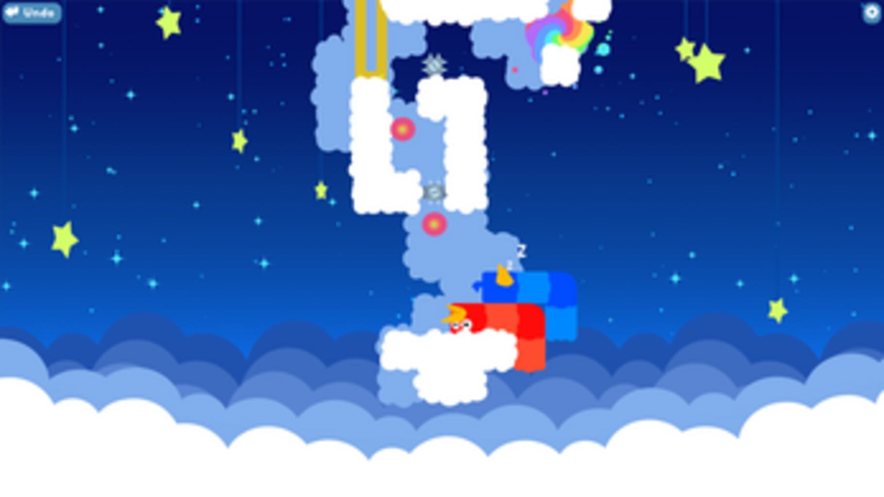 Snakebird screenshot