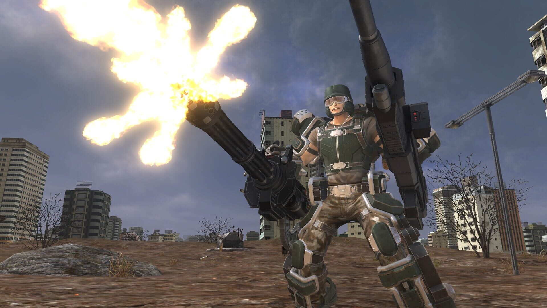 Earth Defense Force 6: Strengthening Parts for Fencer - Gunner's Exoskeleton