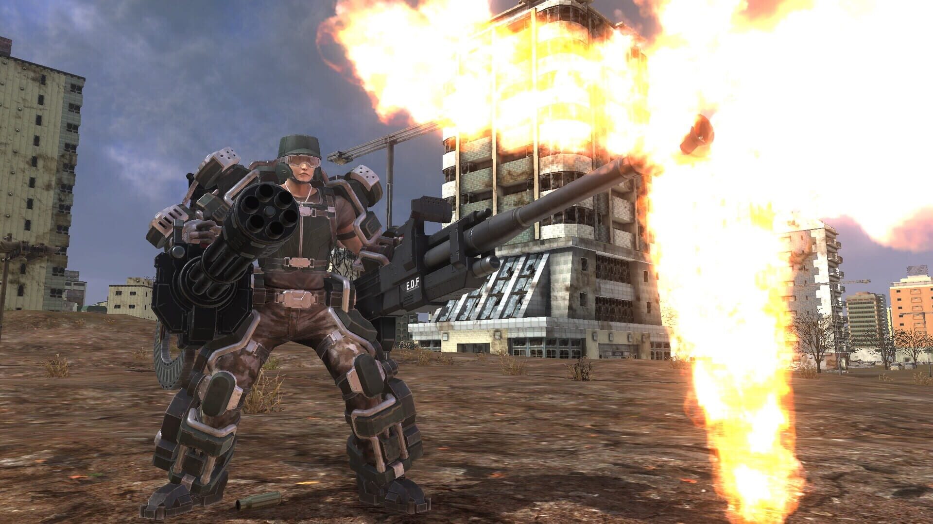 Earth Defense Force 6: Strengthening Parts for Fencer - Gunner's Exoskeleton