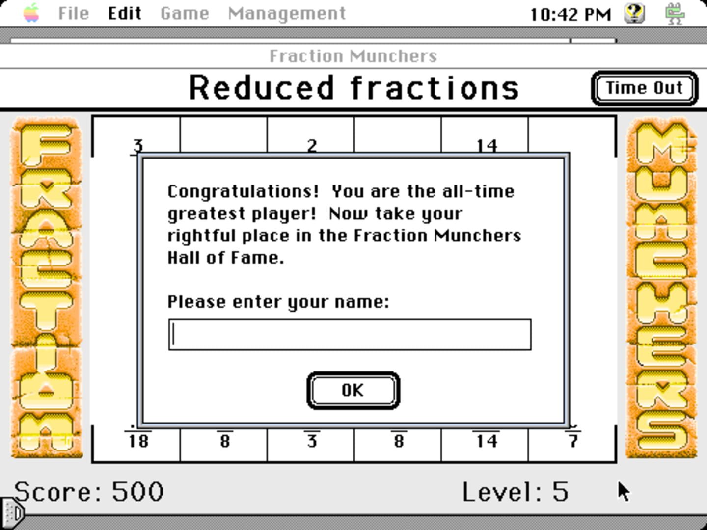 Fraction Munchers