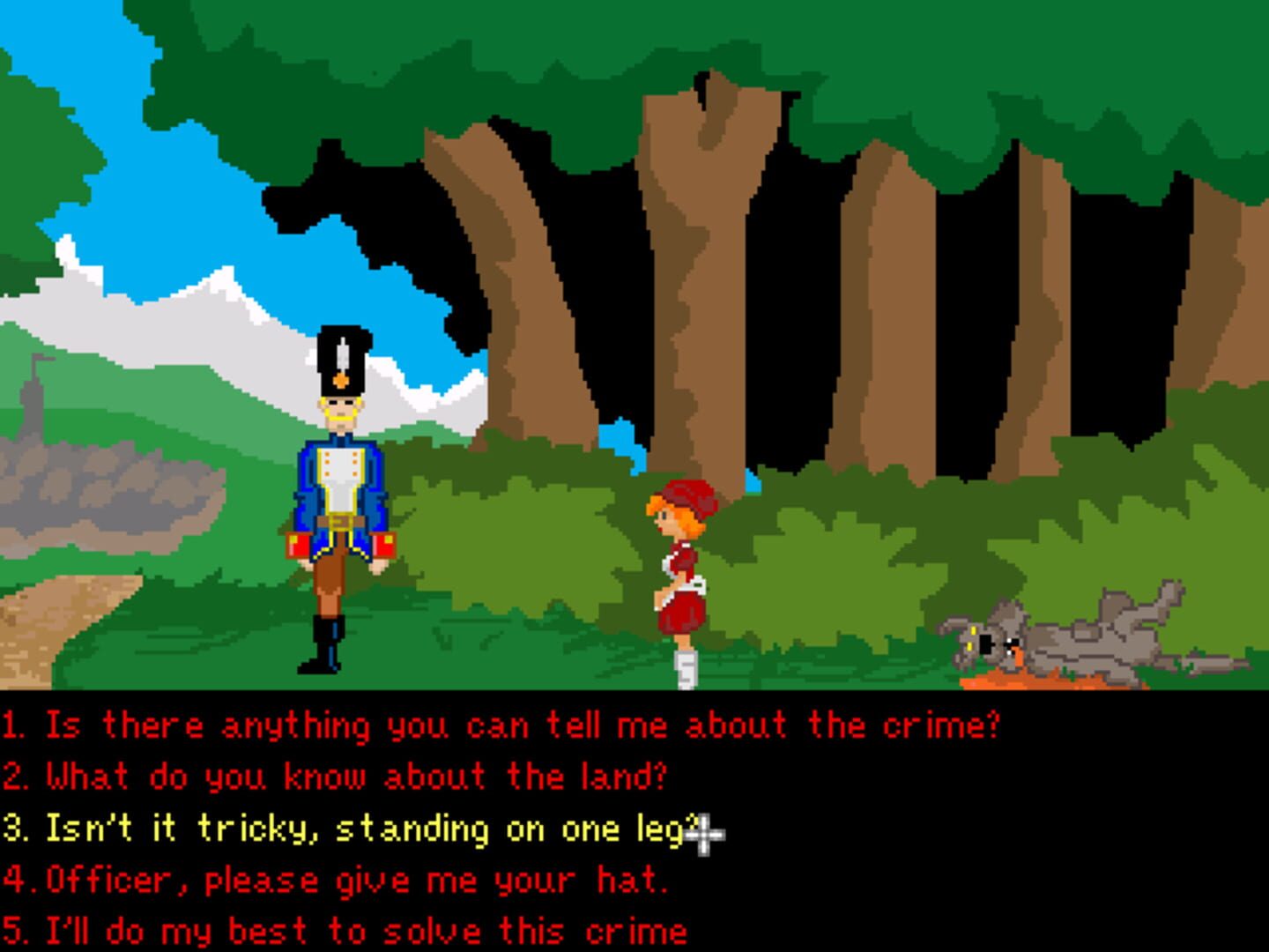 Once Upon a Crime - Screenshot