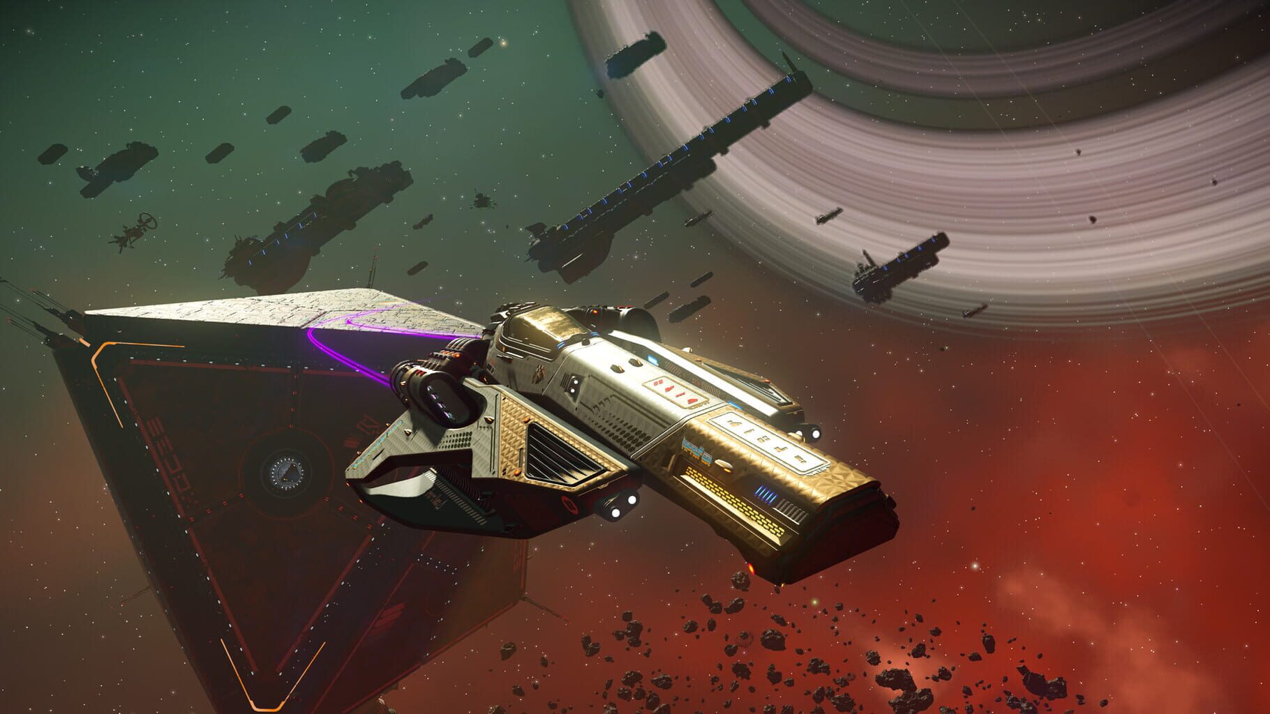 No Man's Sky: Starborn Phoenix Ship