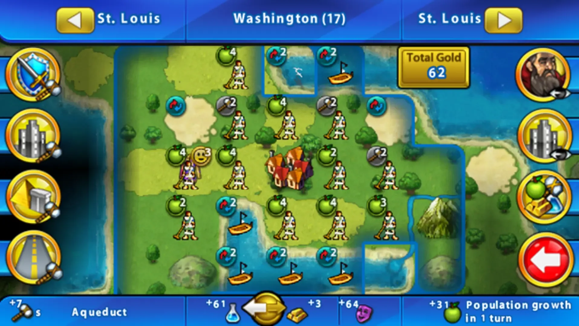 Captura de pantalla - Sid Meier's Civilization Revolution