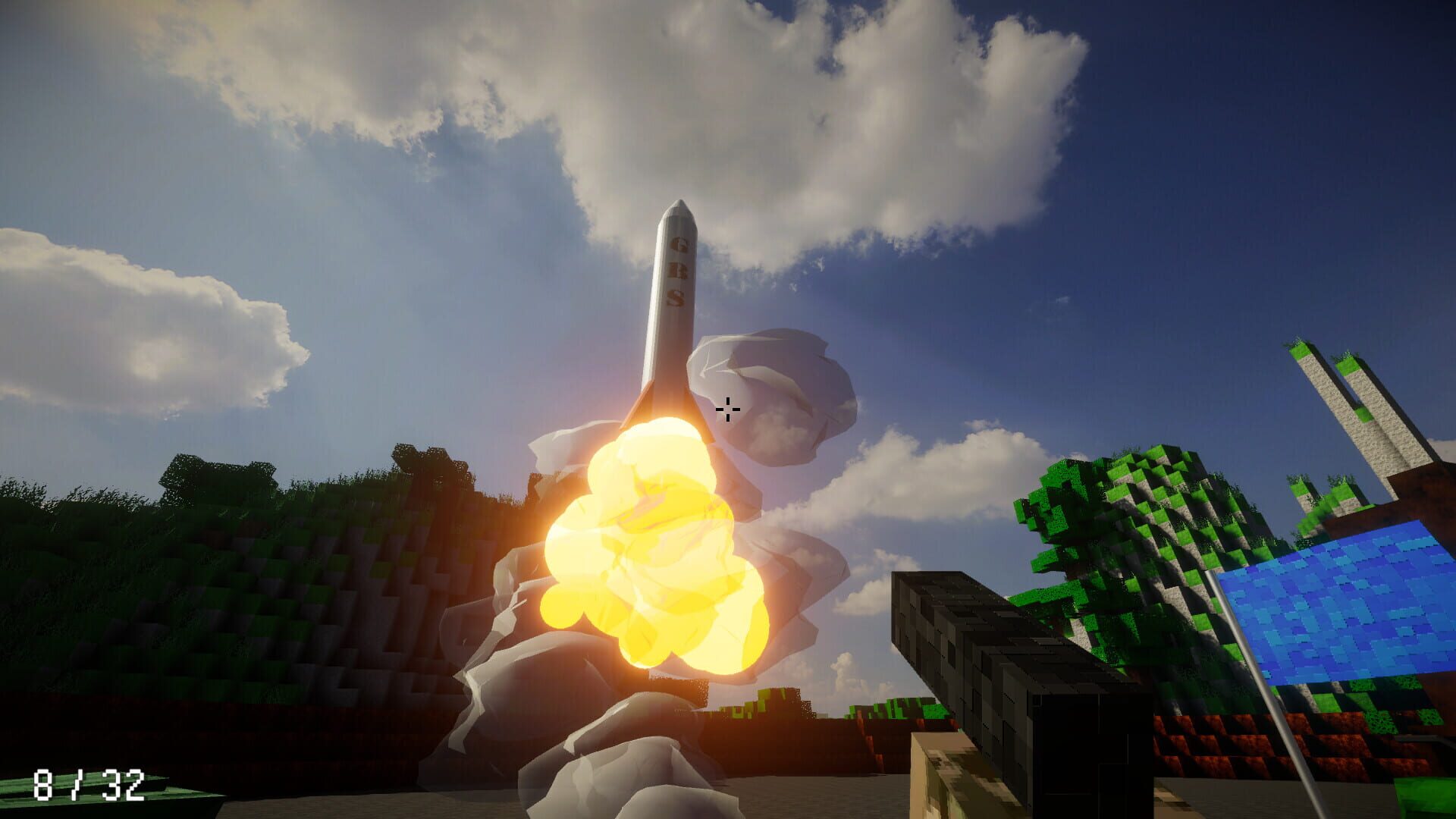 Guns, Blocks, and Steel - Screenshot