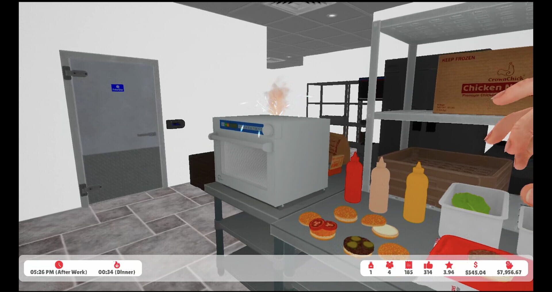Burger Flipper: A Fast Food Restaurant Simulator - Screenshot