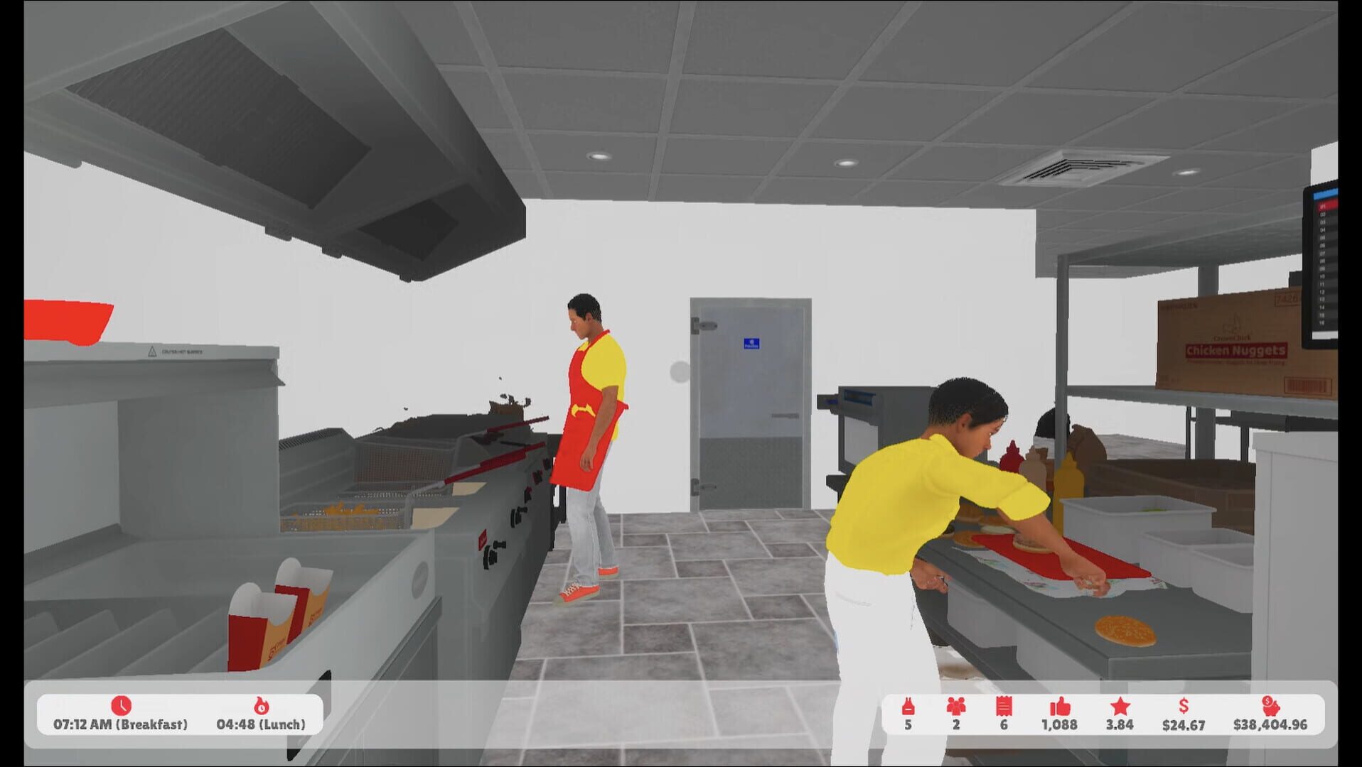 Burger Flipper: A Fast Food Restaurant Simulator - Screenshot