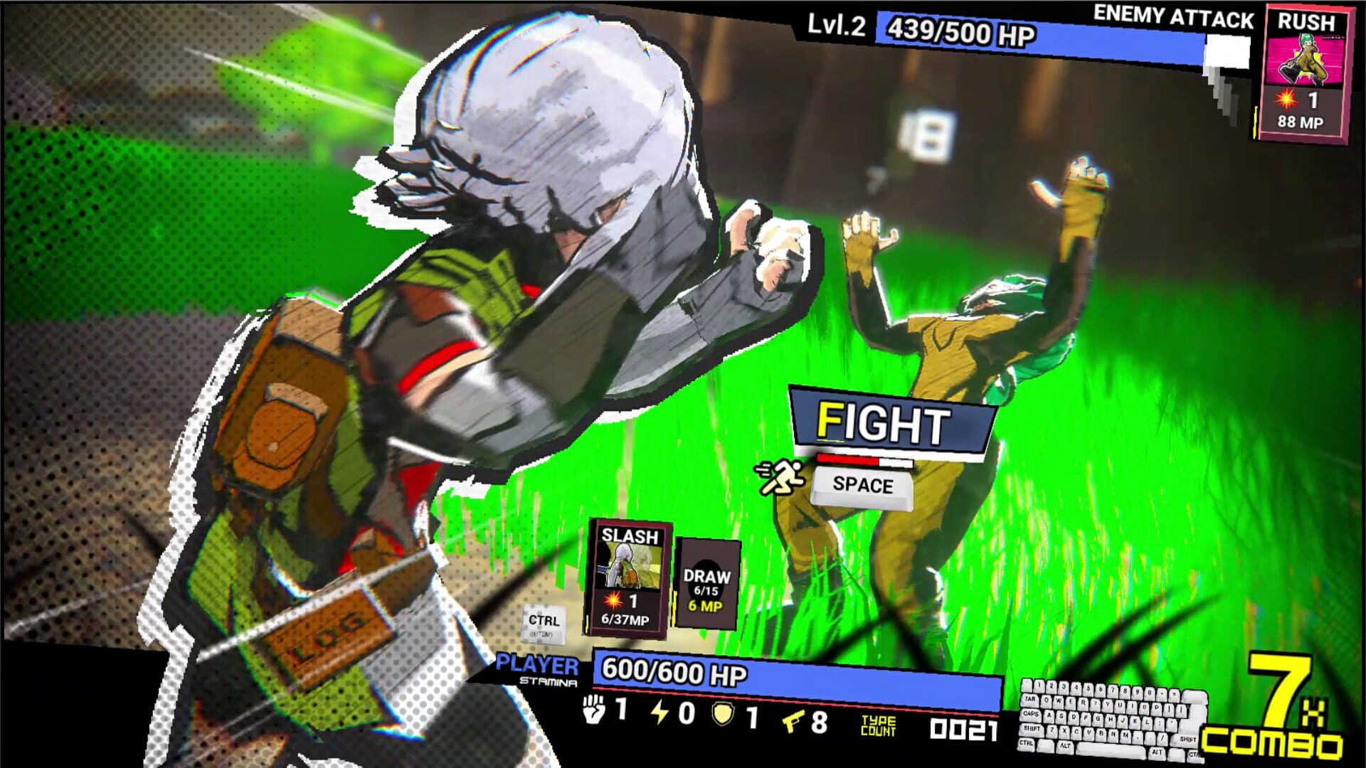 Keyboard Warrior RPG - Screenshot