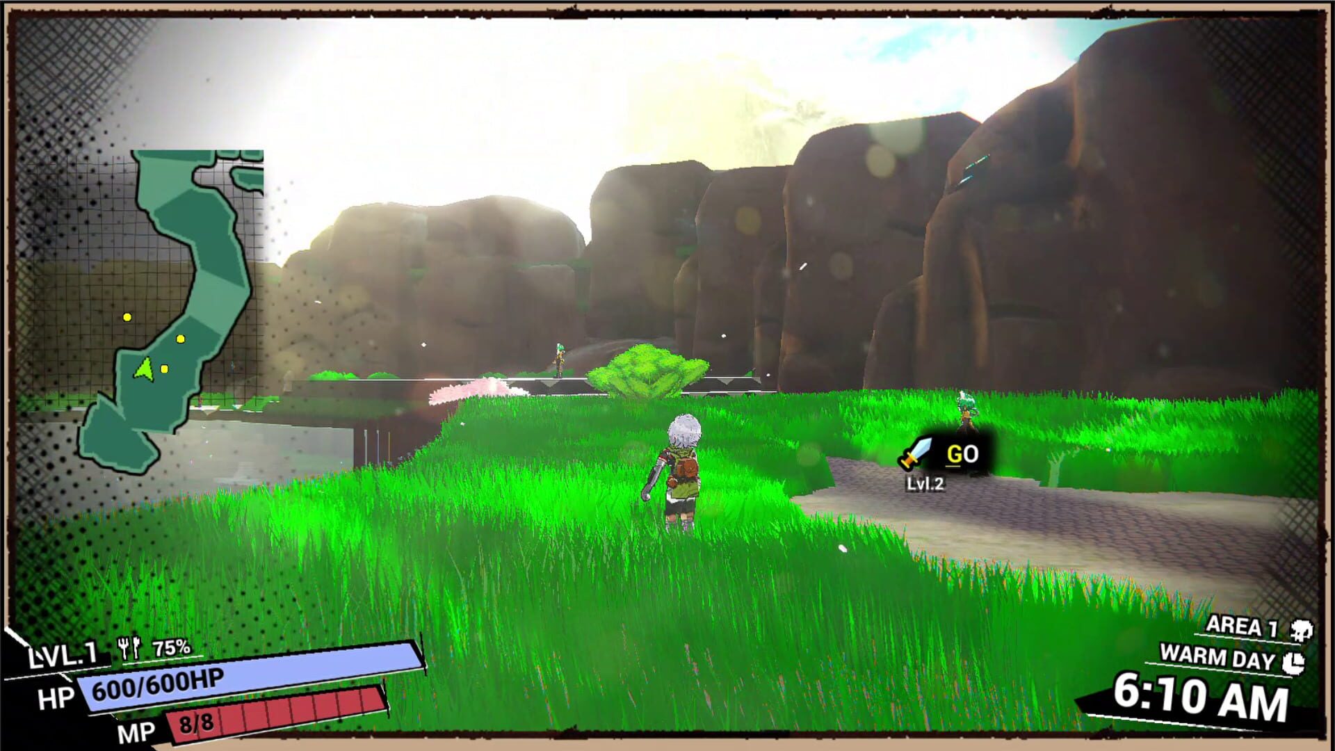 Keyboard Warrior RPG - Screenshot