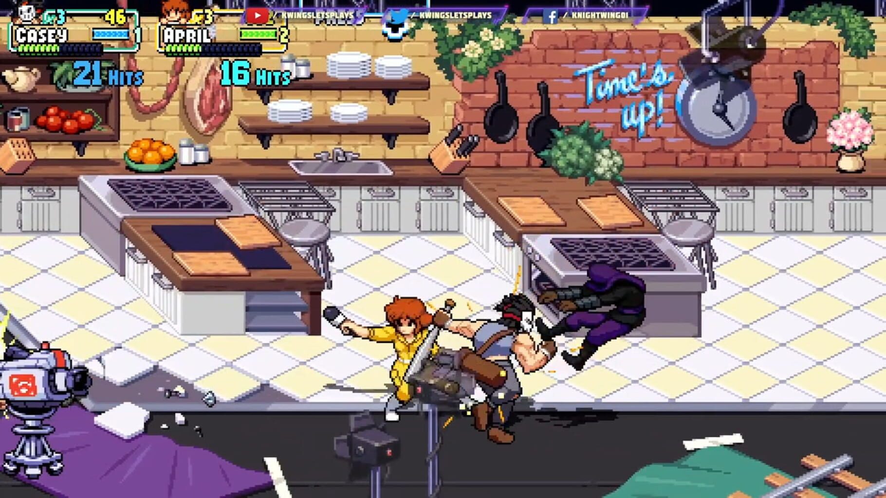 Captura de pantalla - Teenage Mutant Ninja Turtles: Shredder's Revenge - Ultimate Edition