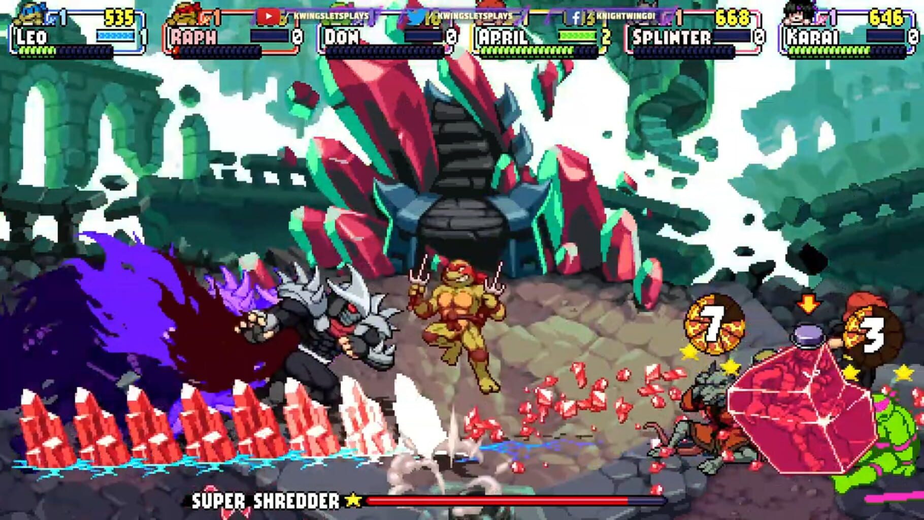 Captura de pantalla - Teenage Mutant Ninja Turtles: Shredder's Revenge - Ultimate Edition