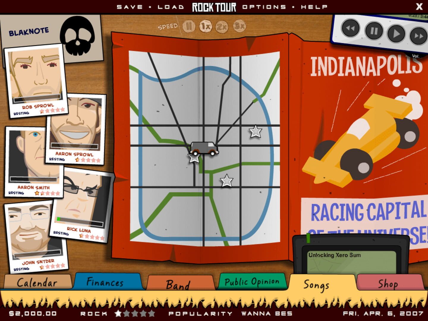 Rock Tour Tycoon - Screenshot