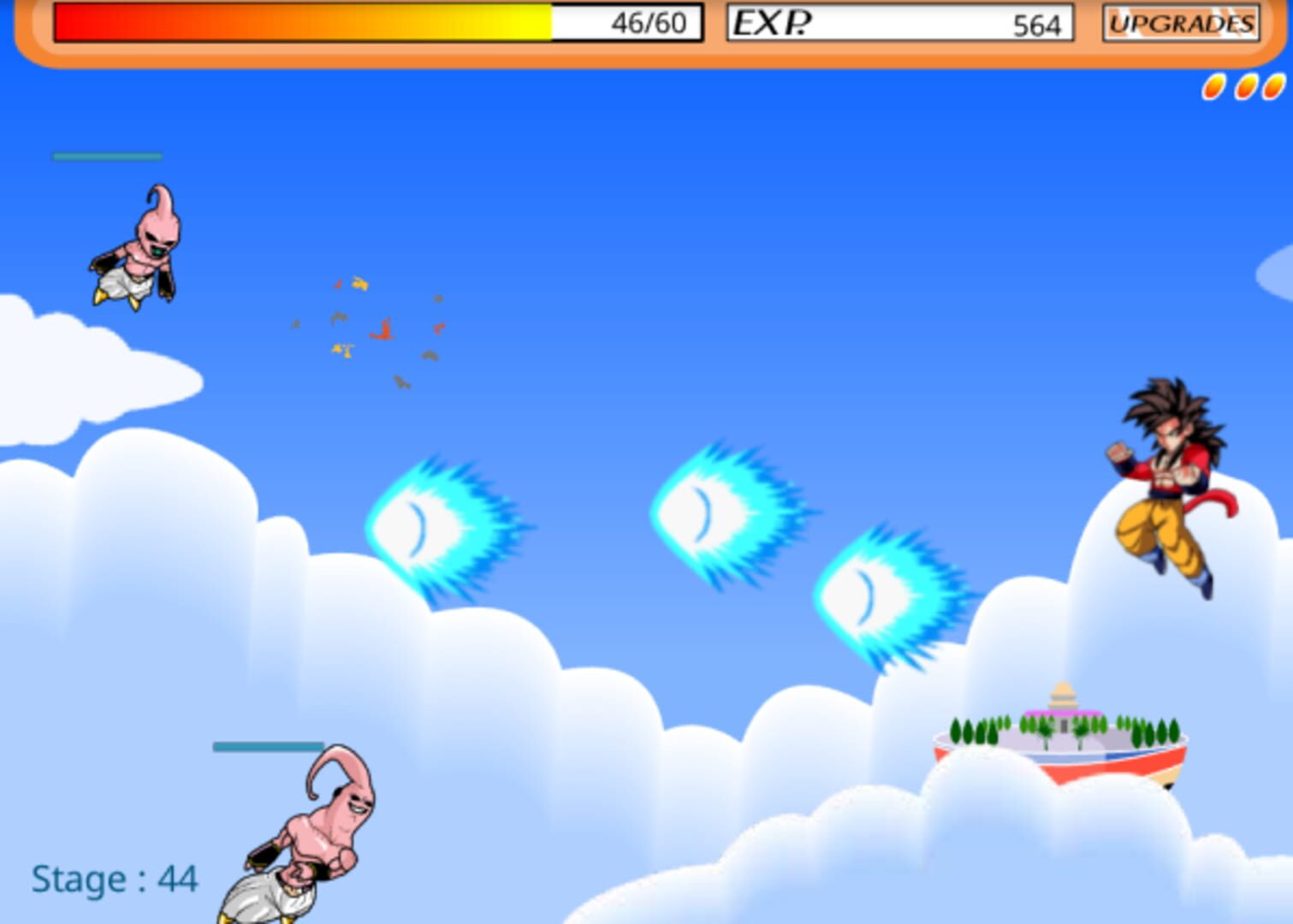 Dragon Ball Z: Earth Defender - Screenshot