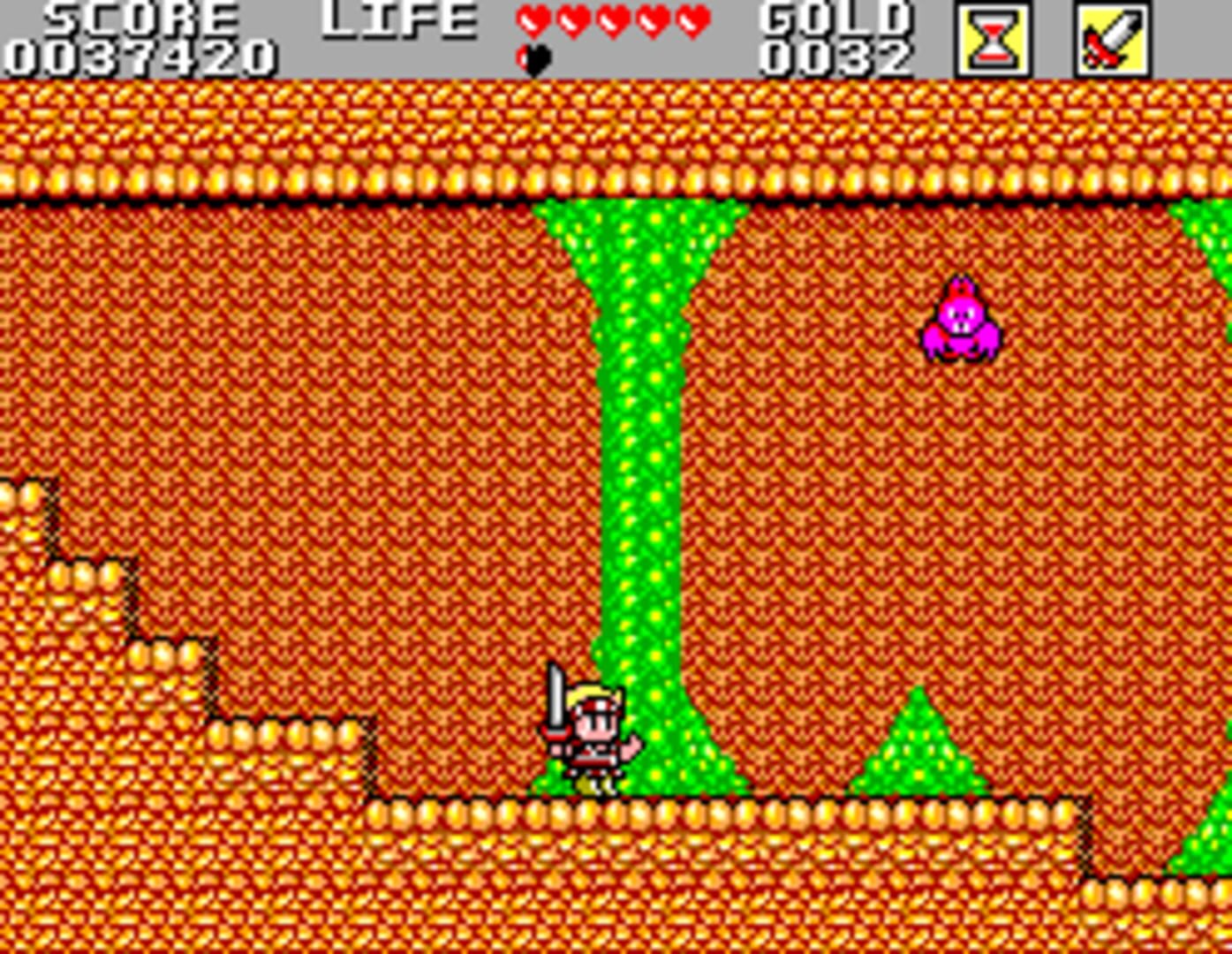 Wonder Boy in Monster Land screenshot