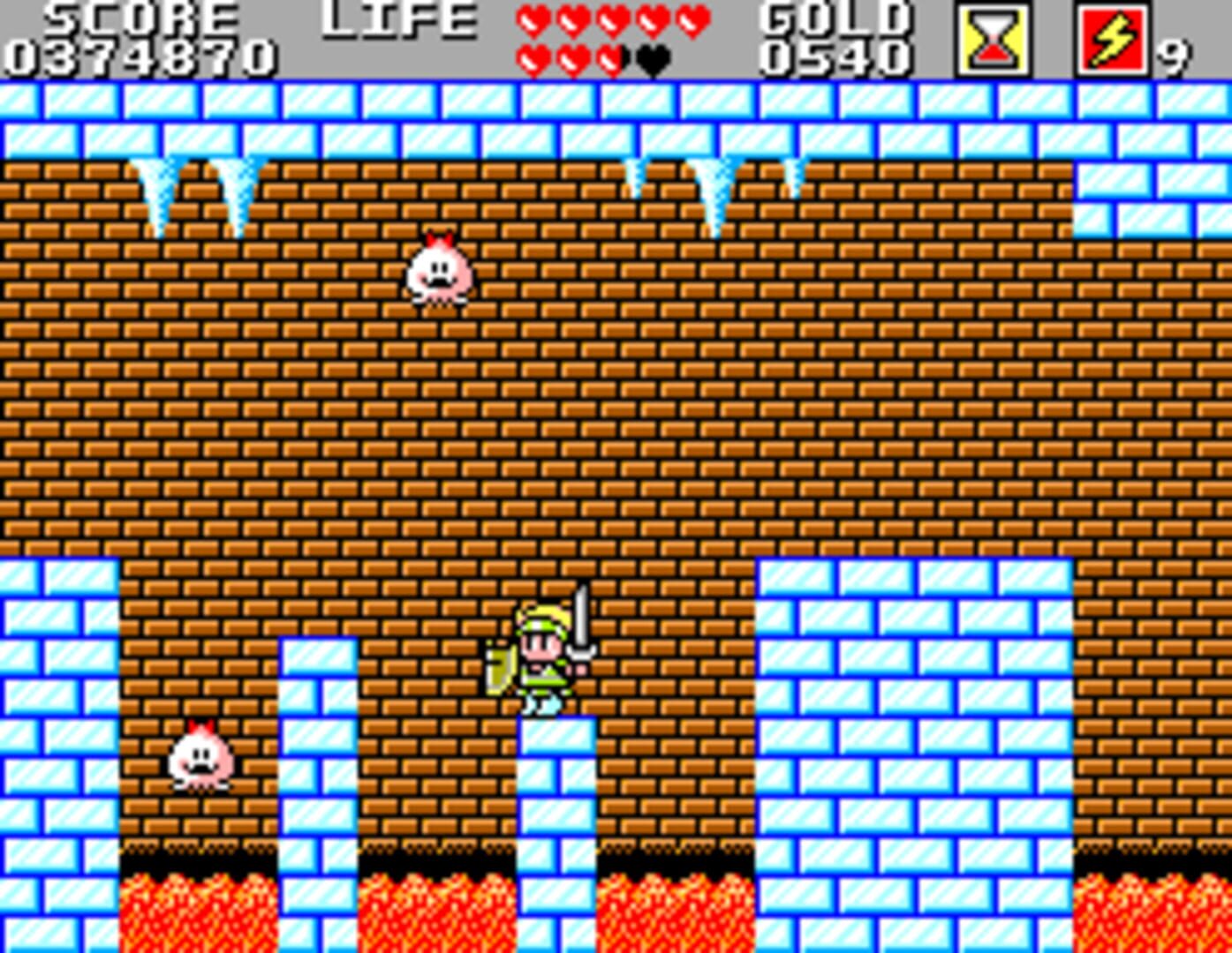 Wonder Boy in Monster Land screenshot