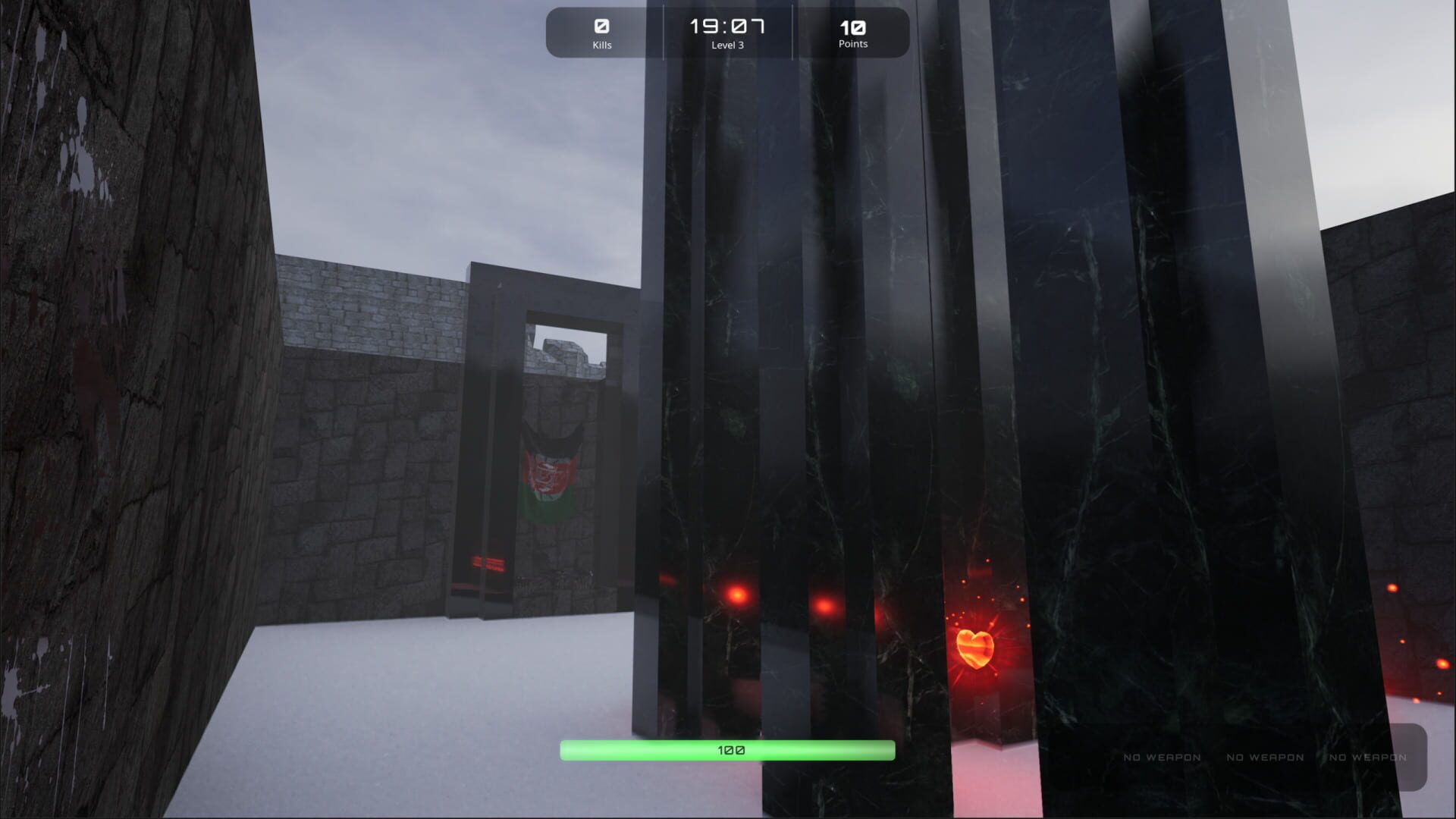 The Zombie Fortress - Screenshot