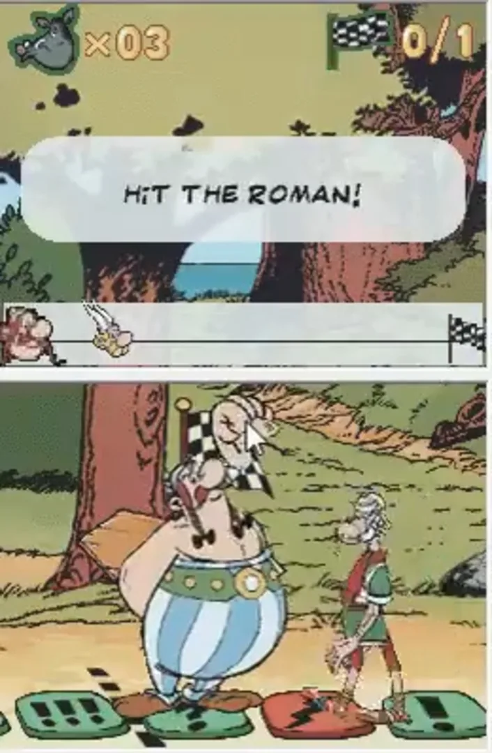 Captura de pantalla - Asterix: These Romans Are Crazy!