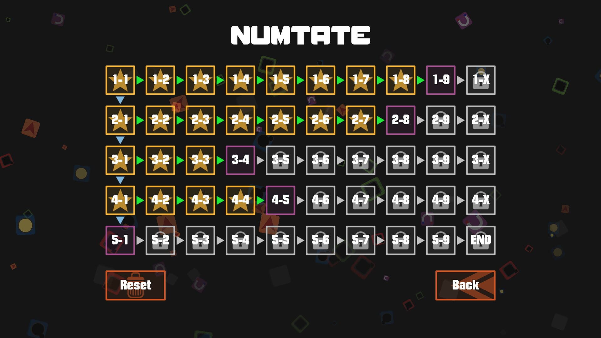 Numtate - Screenshot