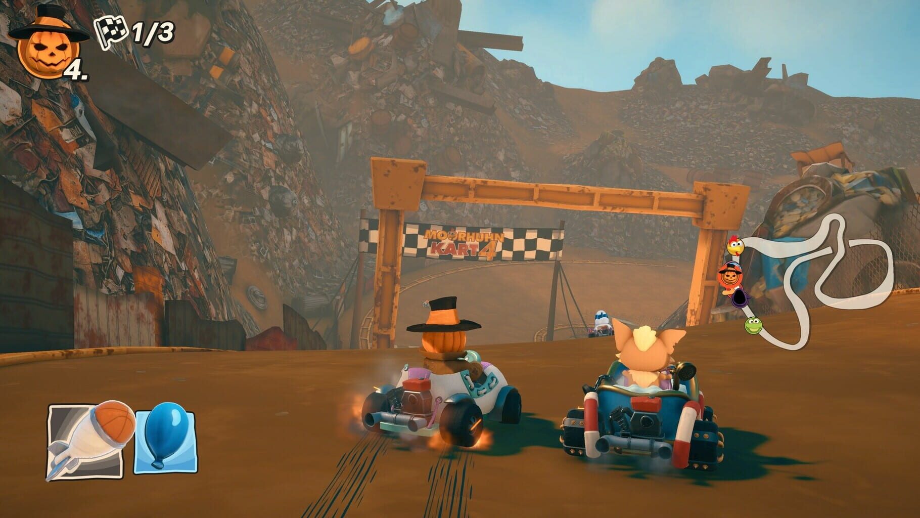 Moorhuhn Kart 4 screenshot