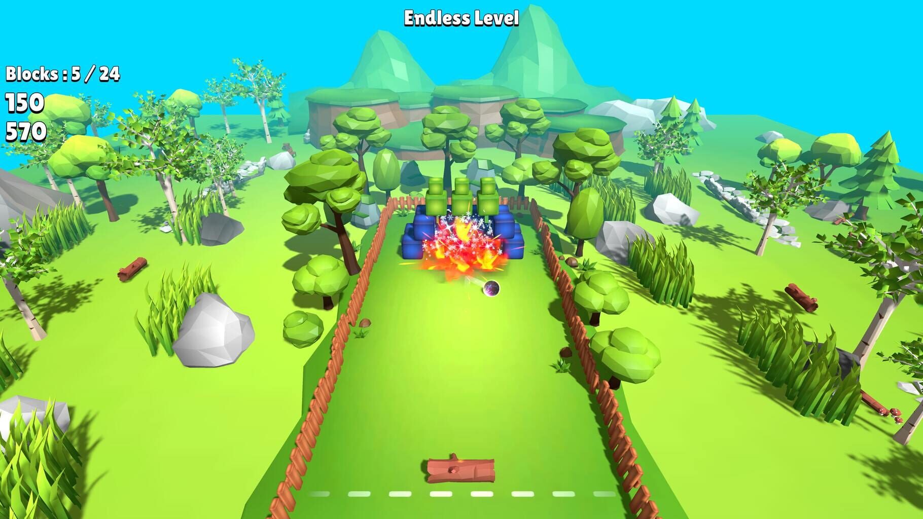 Toon Breakout 3D screenshot