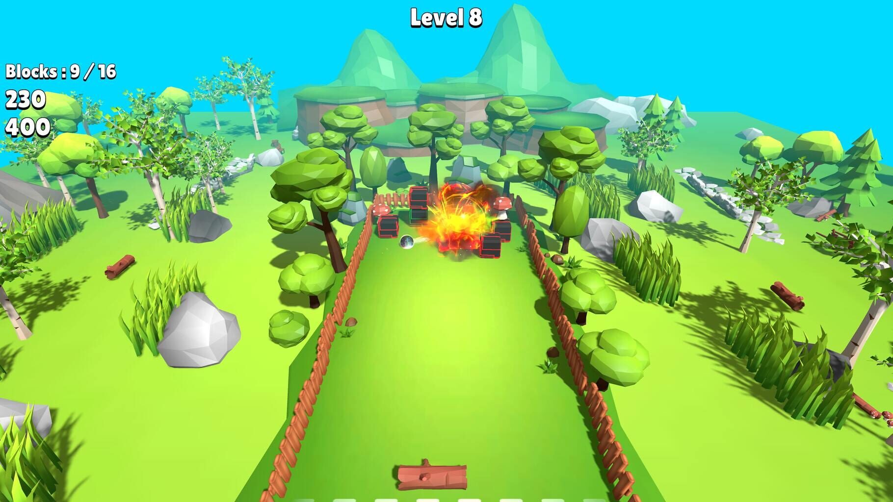 Toon Breakout 3D screenshot