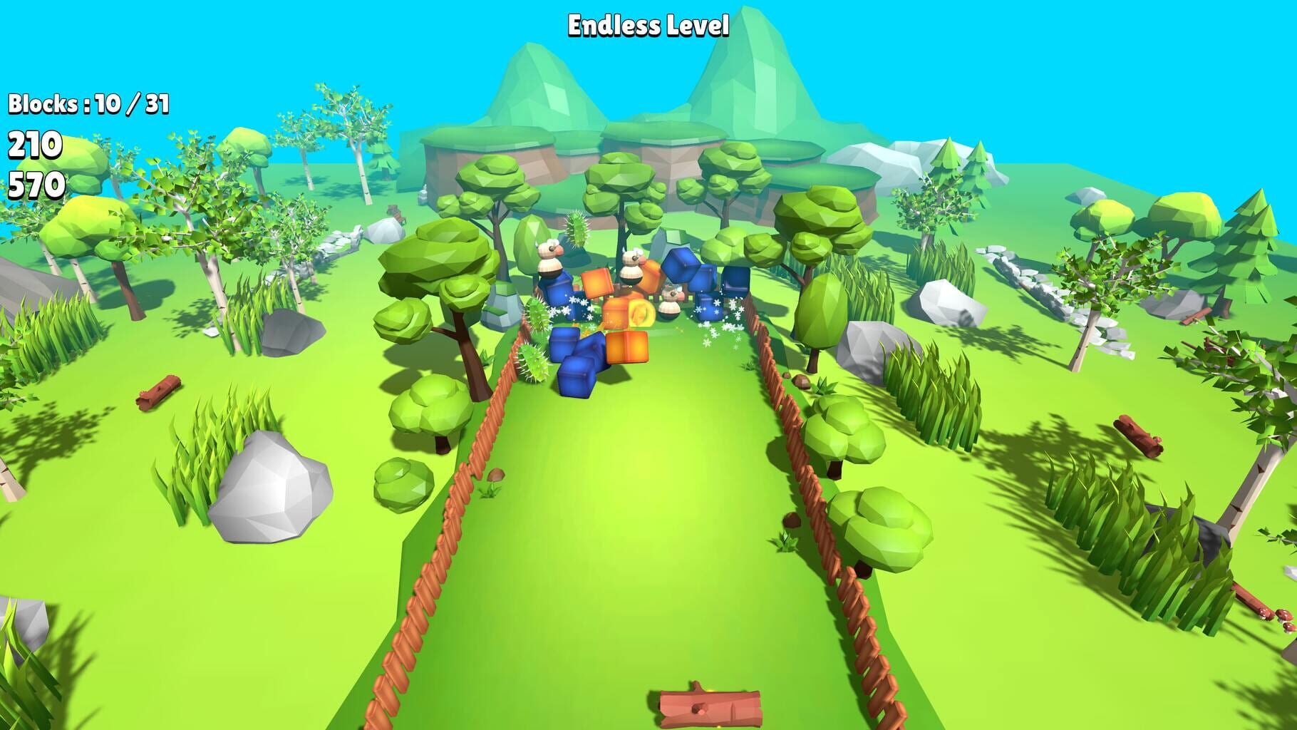 Toon Breakout 3D screenshot