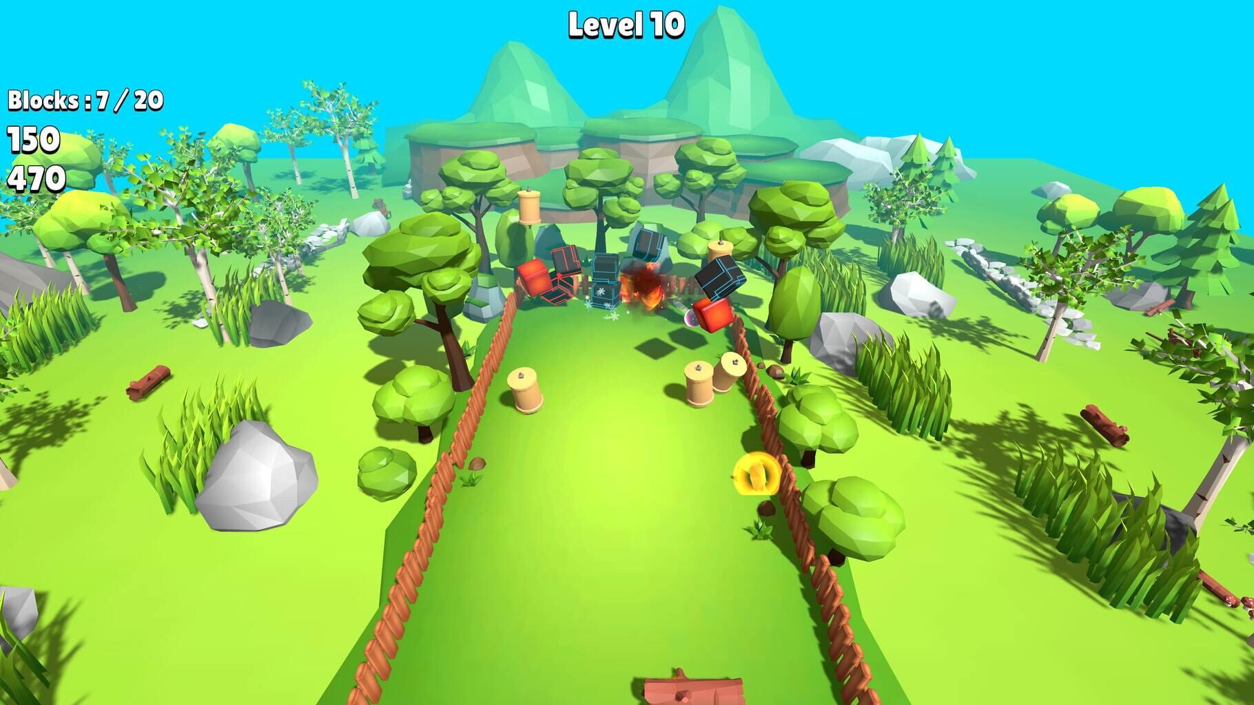 Toon Breakout 3D screenshot