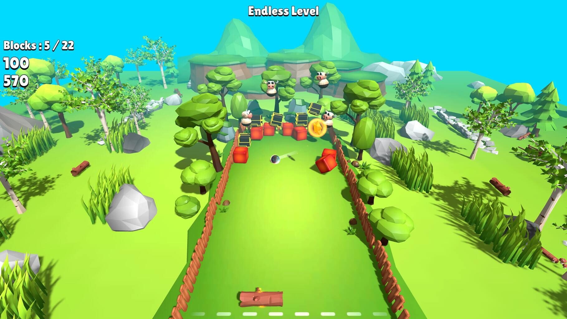 Toon Breakout 3D screenshot