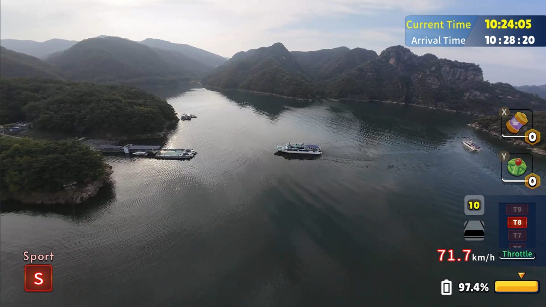 Korean Drone Flying Tour Danyang-gun screenshot