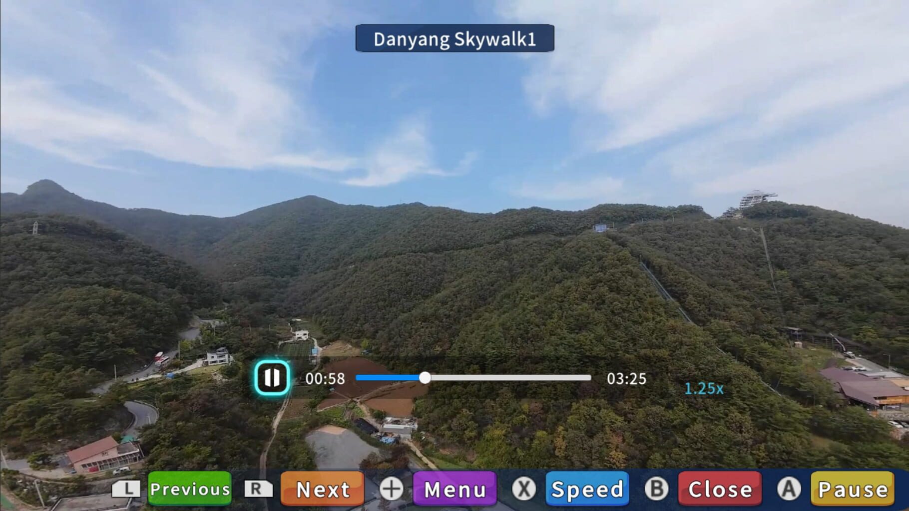 Korean Drone Flying Tour Danyang-gun screenshot