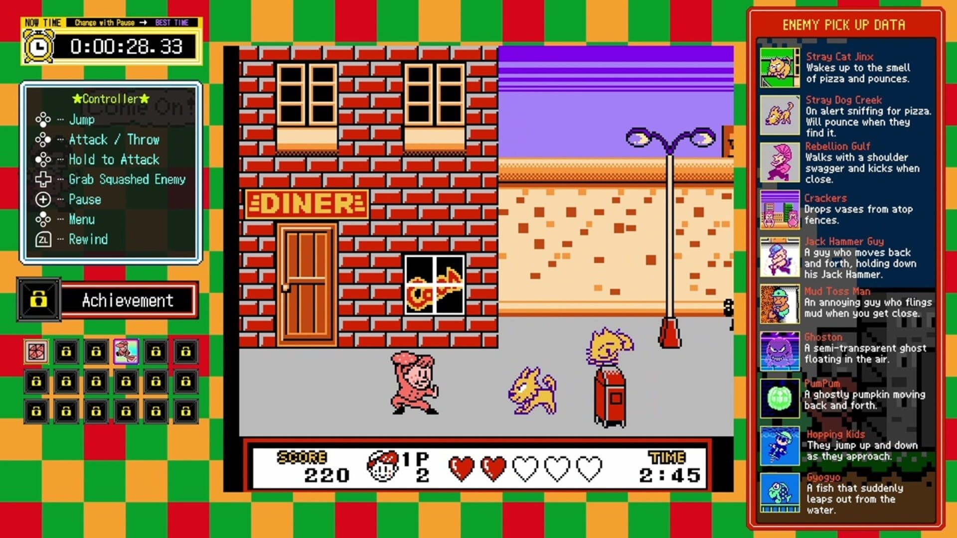 JaleOlle Famicom Ver. Pizza Pop! screenshot