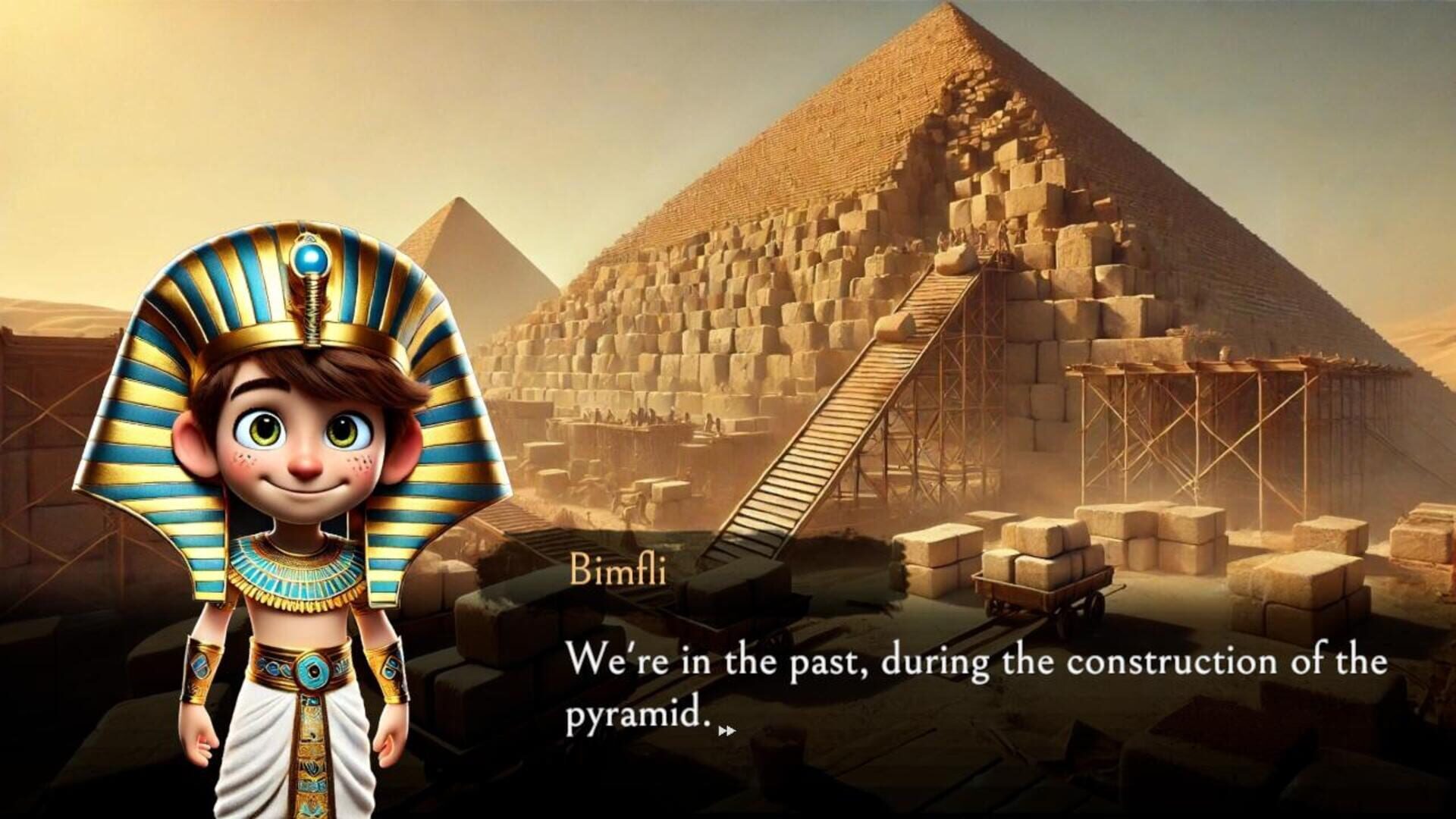 Bimfli & His Time Travels: Egypt