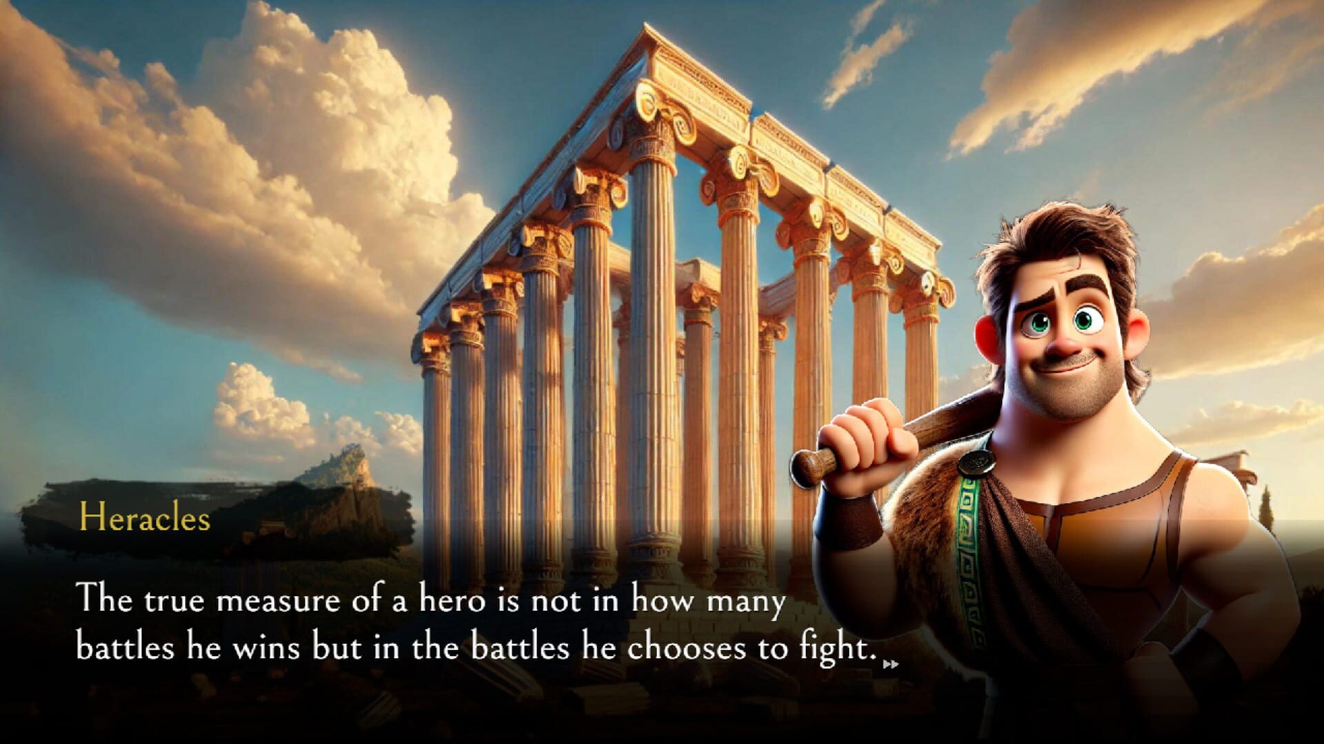 Bimfli and His Travels In Time: Greece