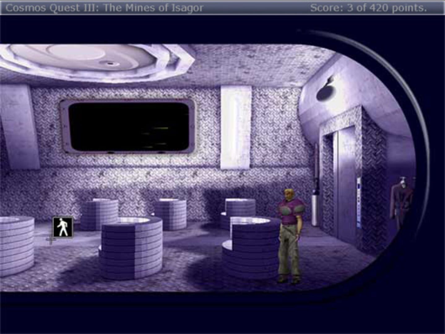 Cosmos Quest III: The Mines of Isagor - Screenshot