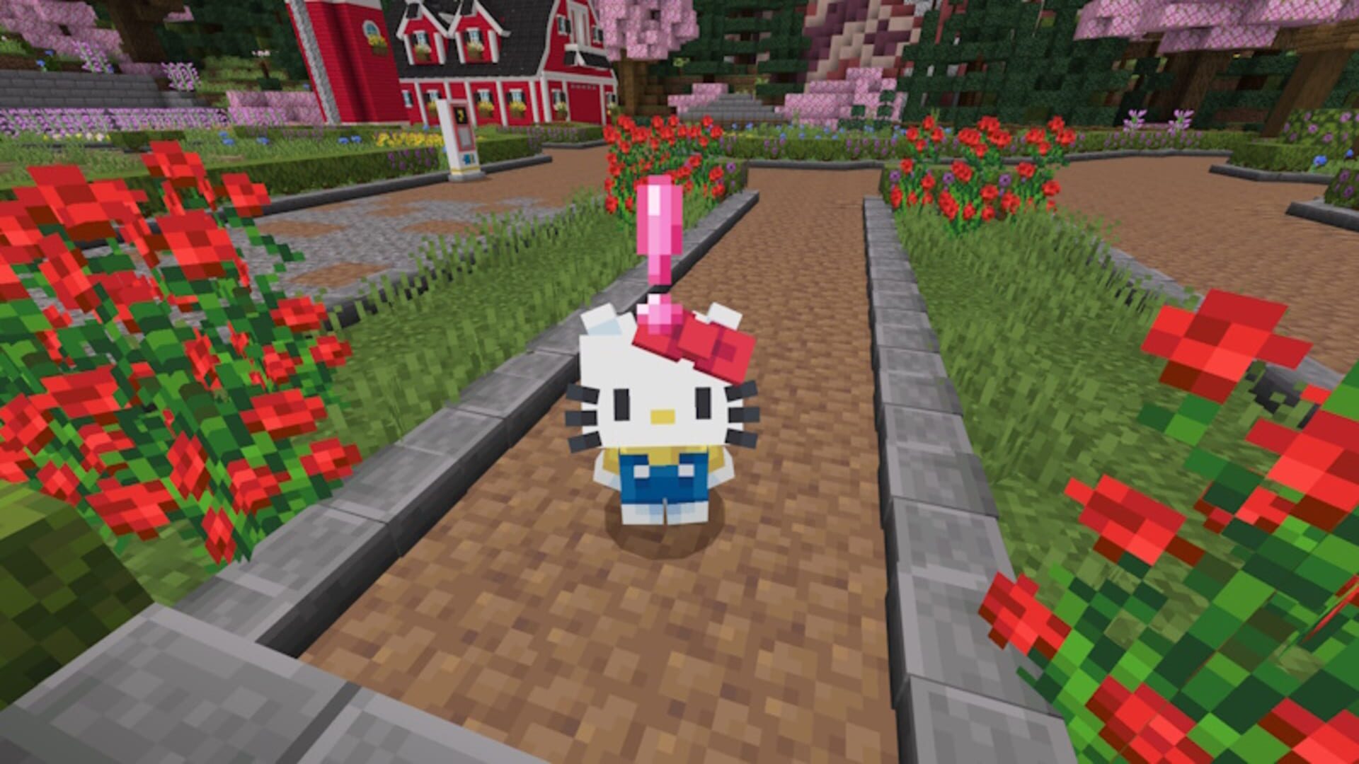 Captura de pantalla - Minecraft: Hello Kitty and Friends