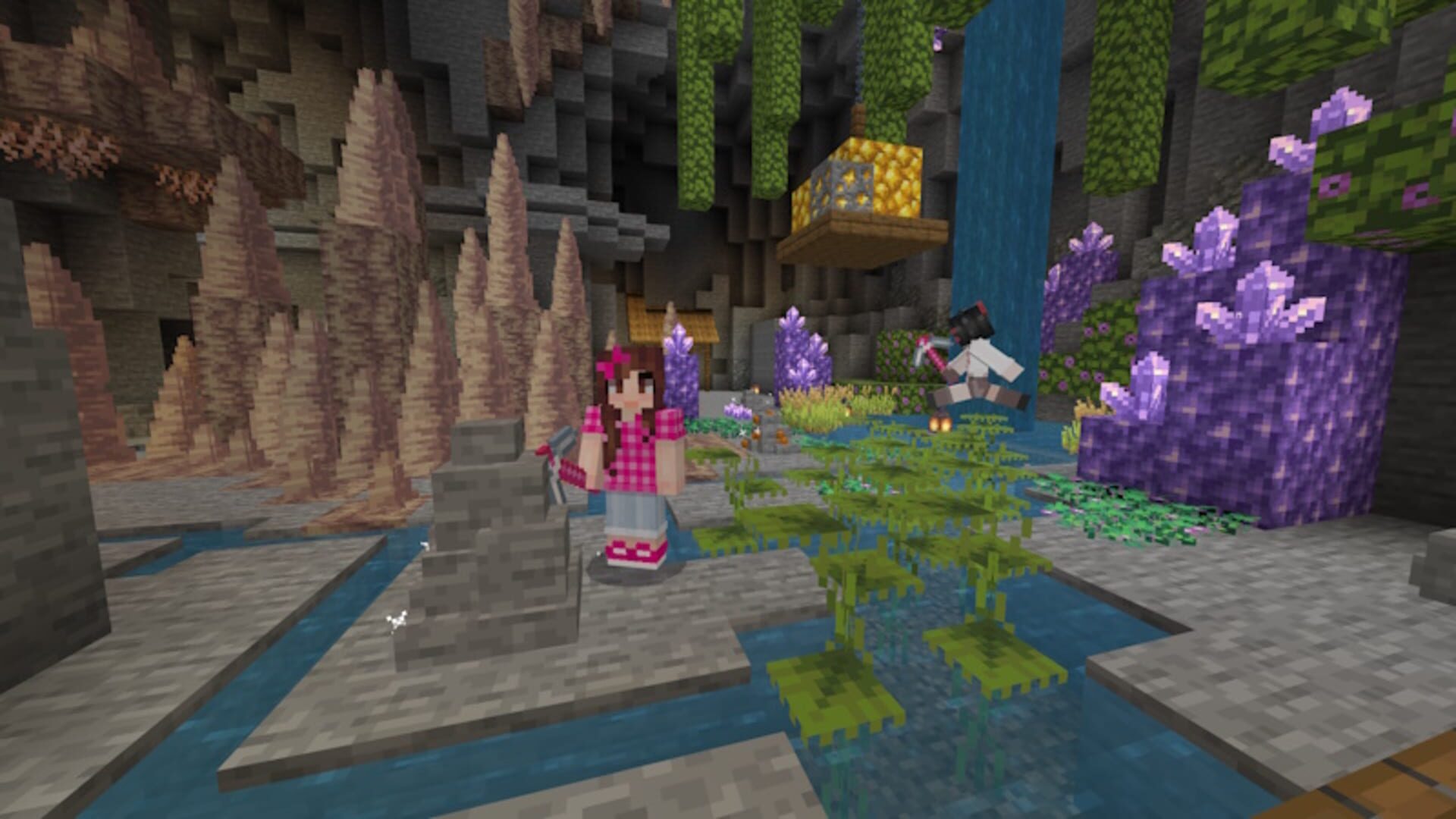 Captura de pantalla - Minecraft: Hello Kitty and Friends