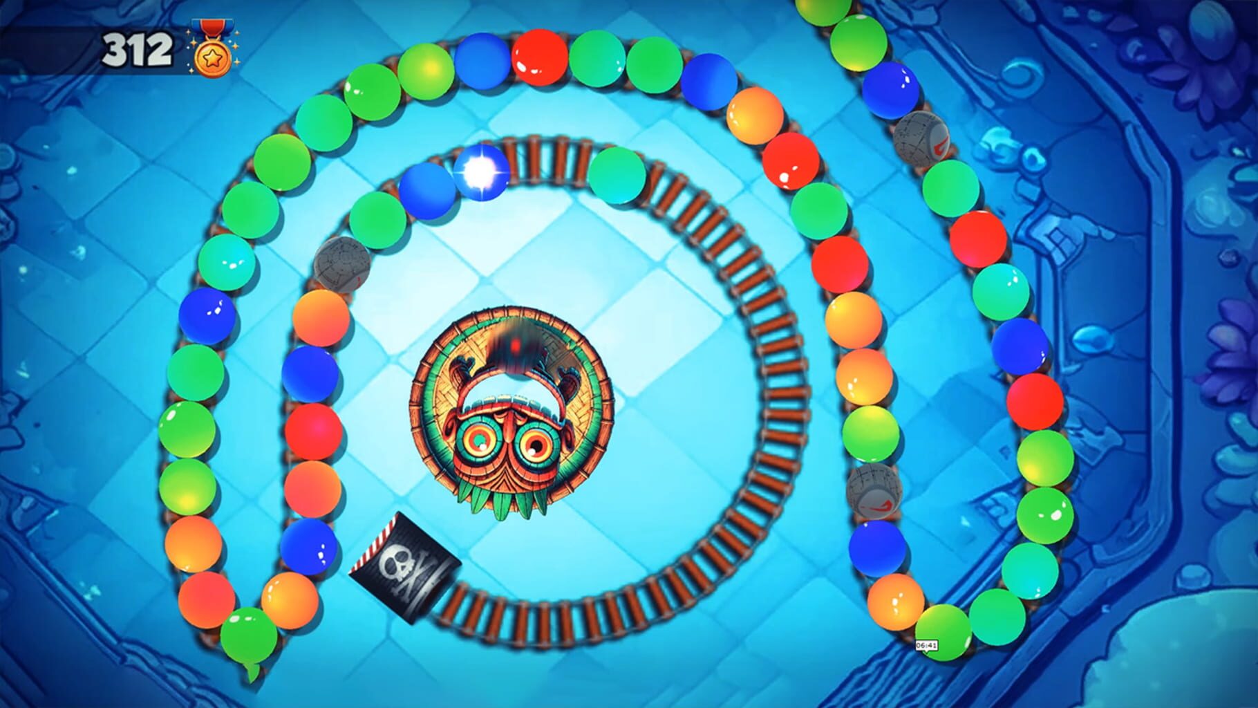 Zumba: The Marble Shooter Tikki Adventure screenshot